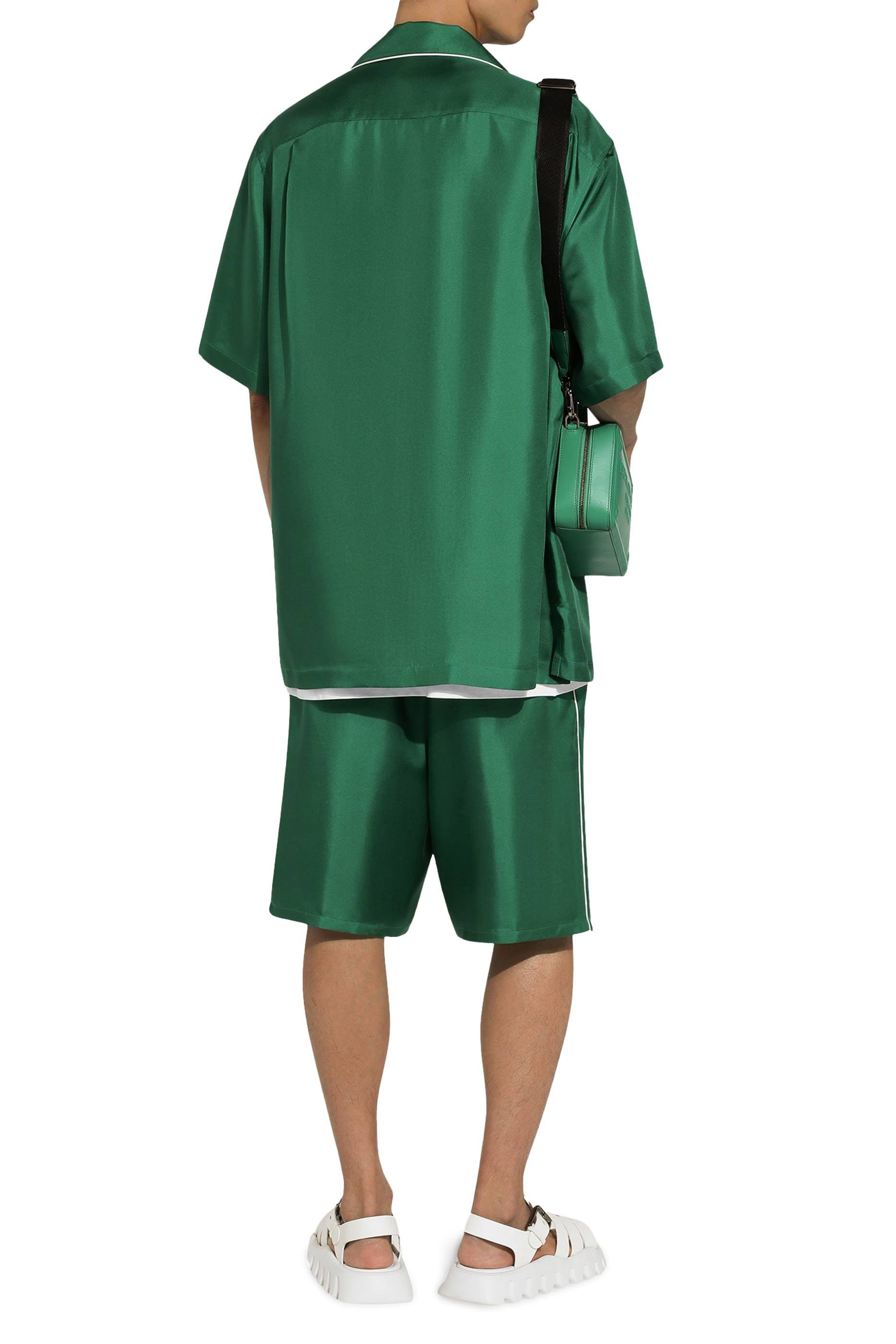 DG Embroidery Silk Twill Shirt