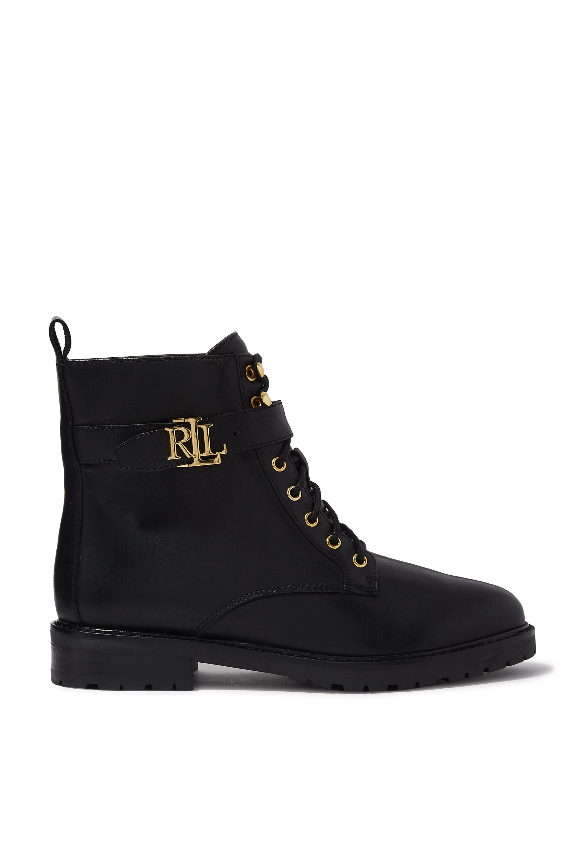 Buy Lauren Ralph Lauren Elridge Leather Boots - Womens for AED 700.00 ...