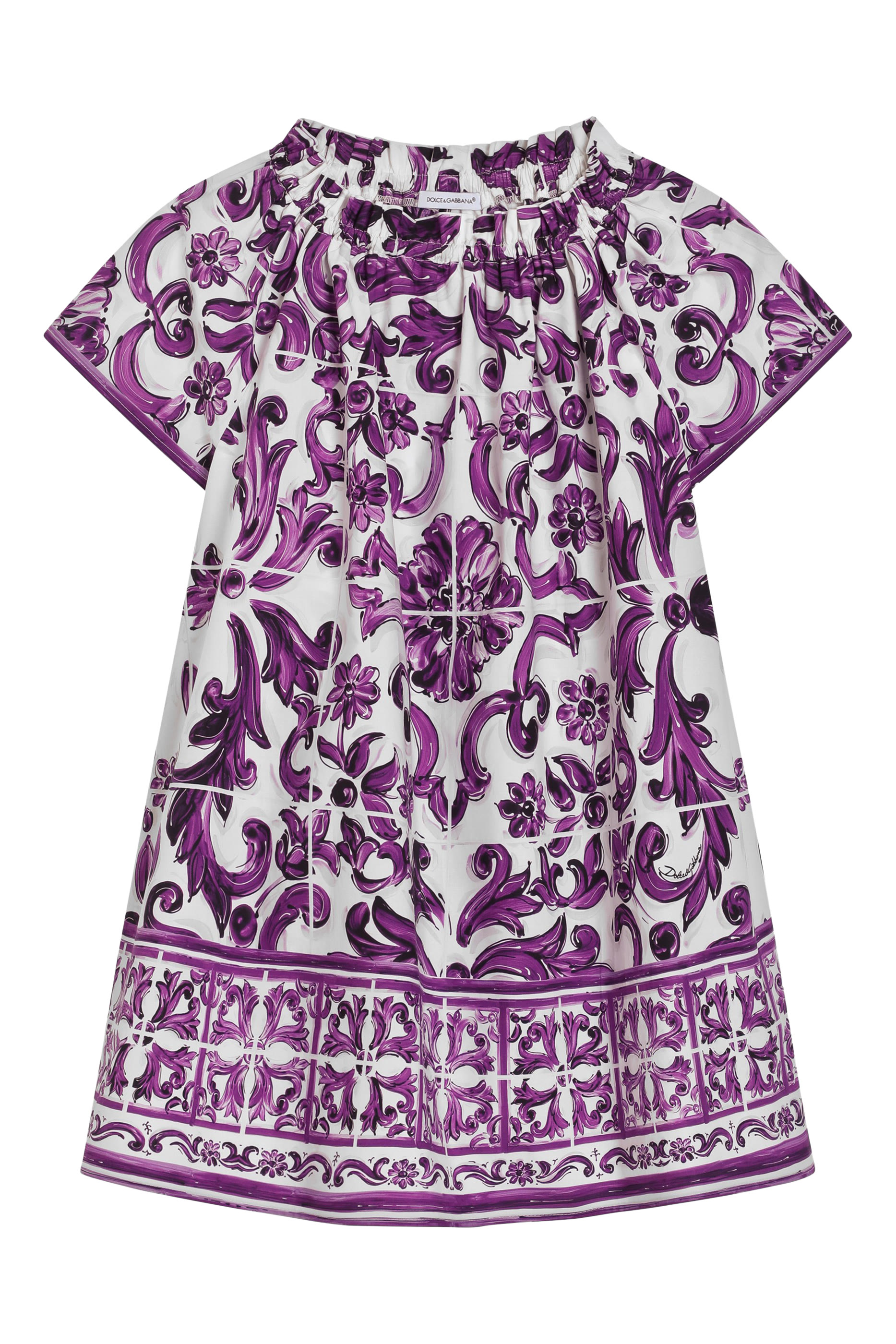 Kids Majolica Poplin Dress