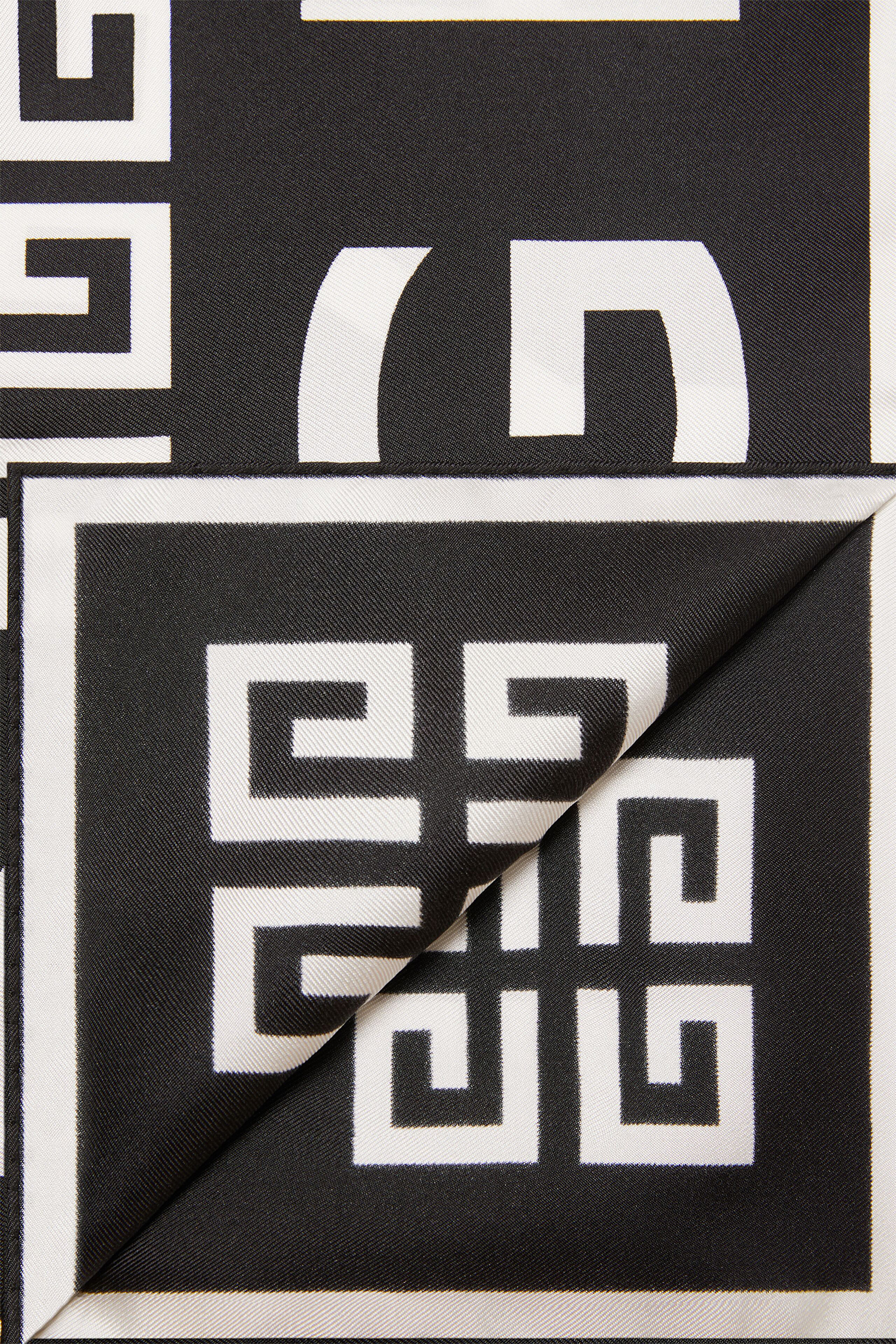 Monogram Silk Twill Scarf