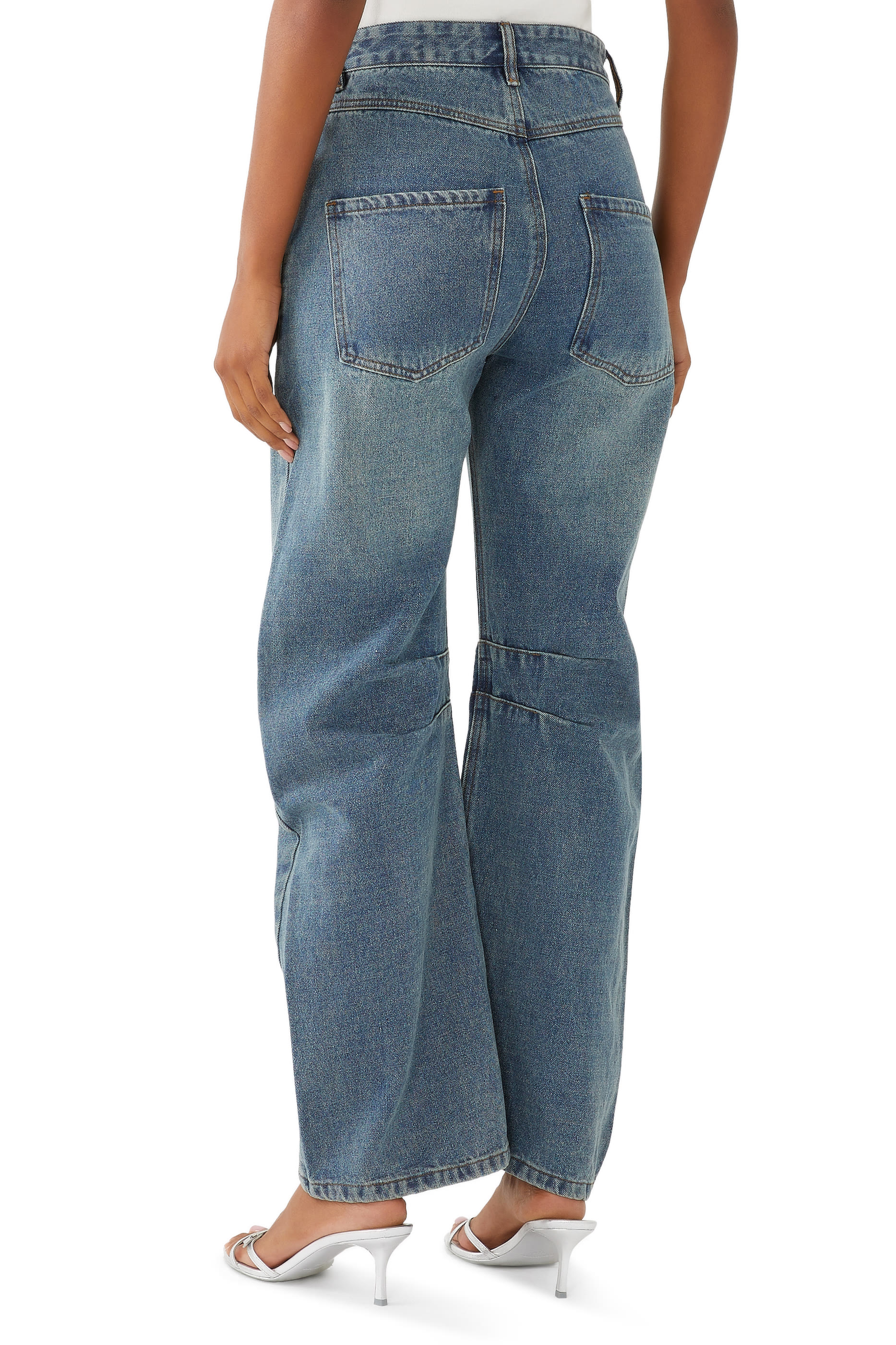 Darted Leg Jeans