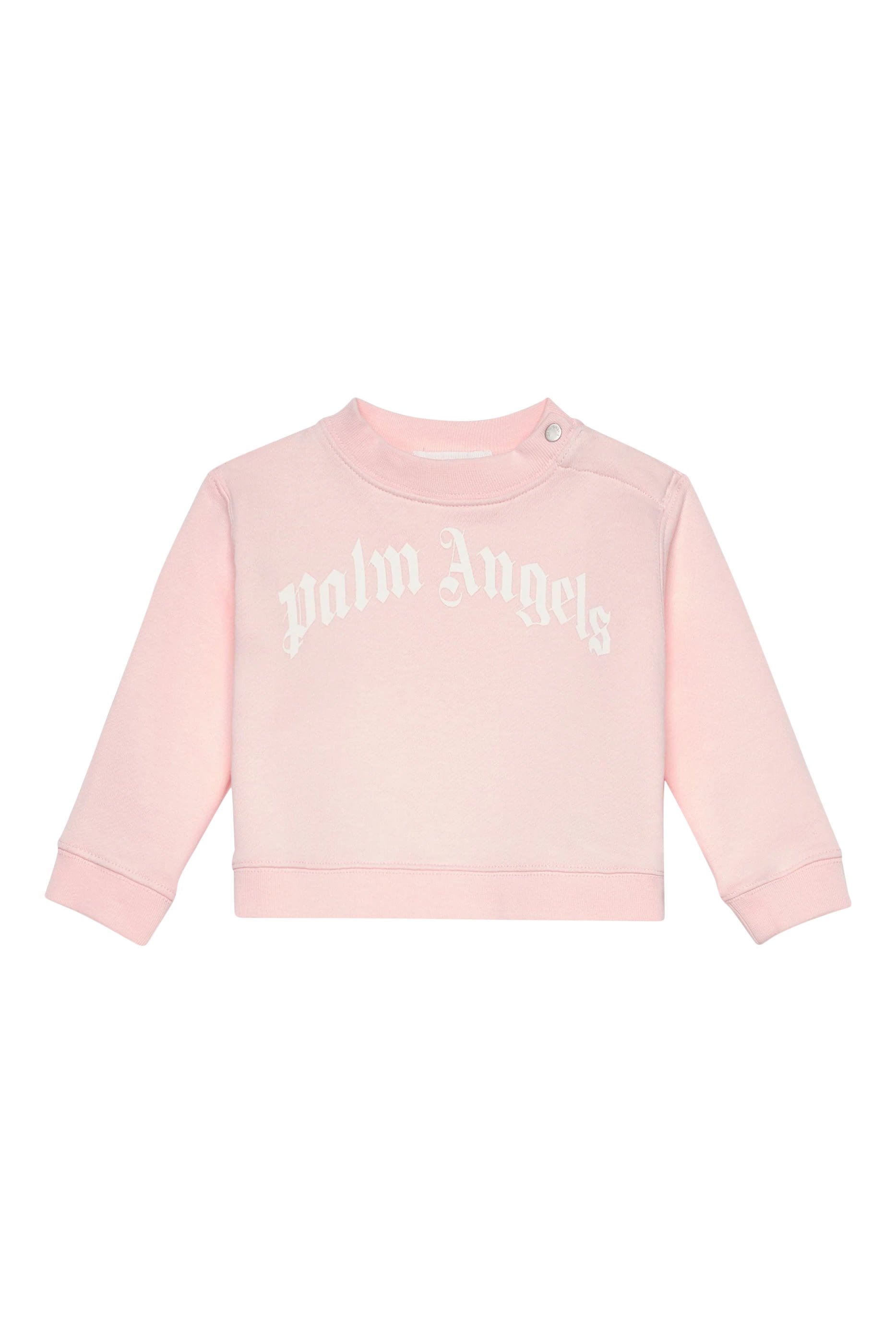 Kids Curved Logo Sweatshirt