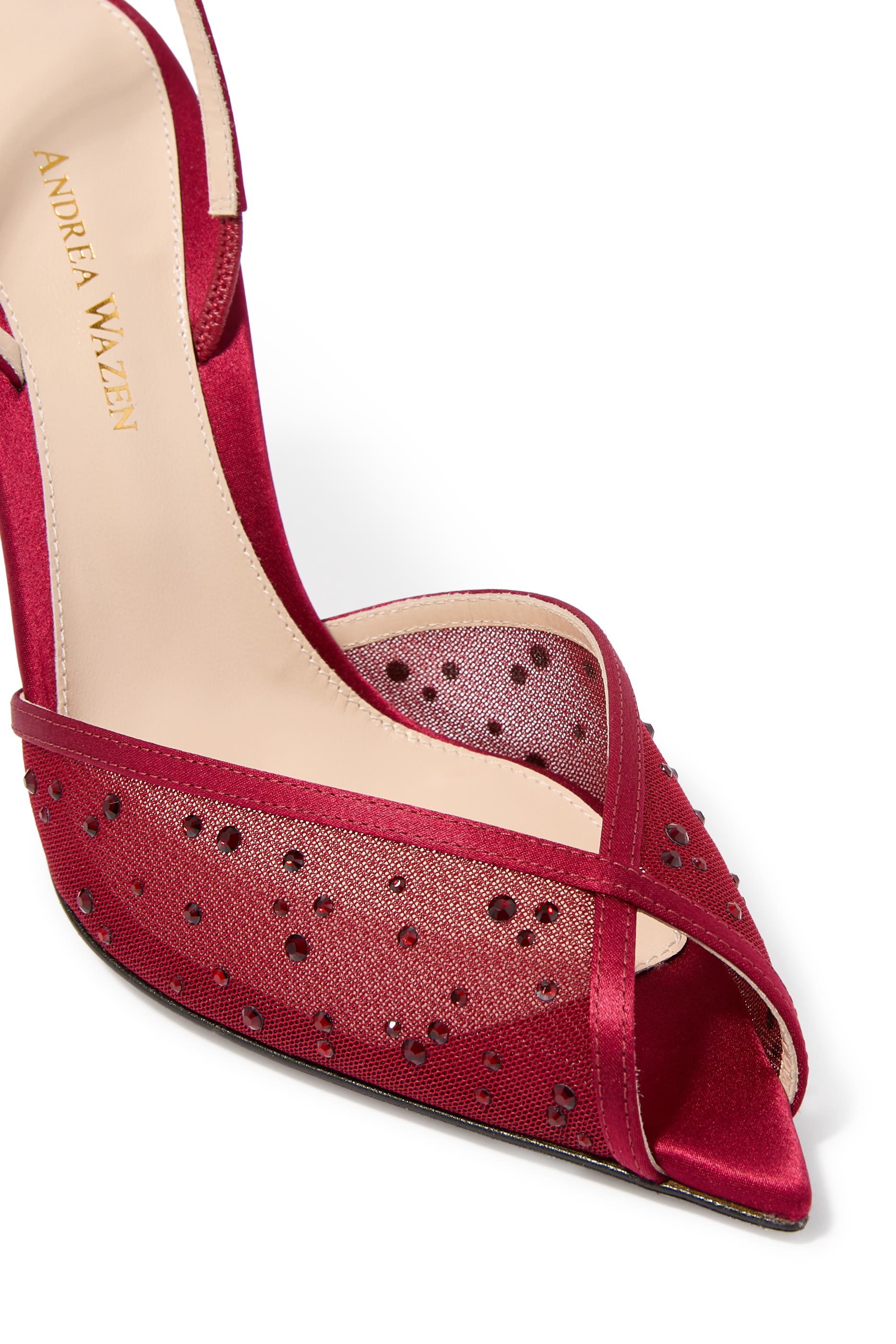 Katy Mesh Glitz 105 Slingback Pumps