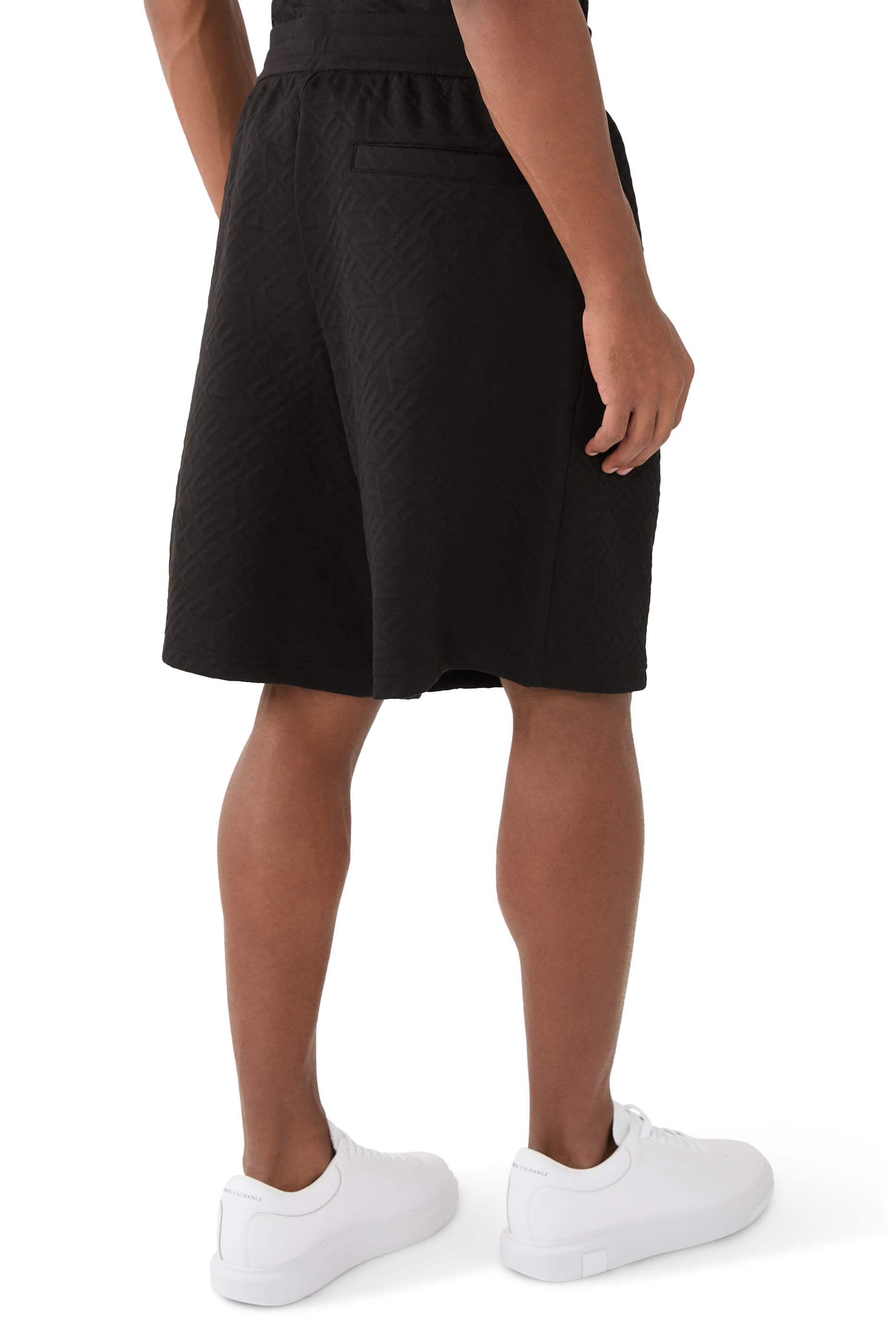 All Over Logo Lettering Shorts 