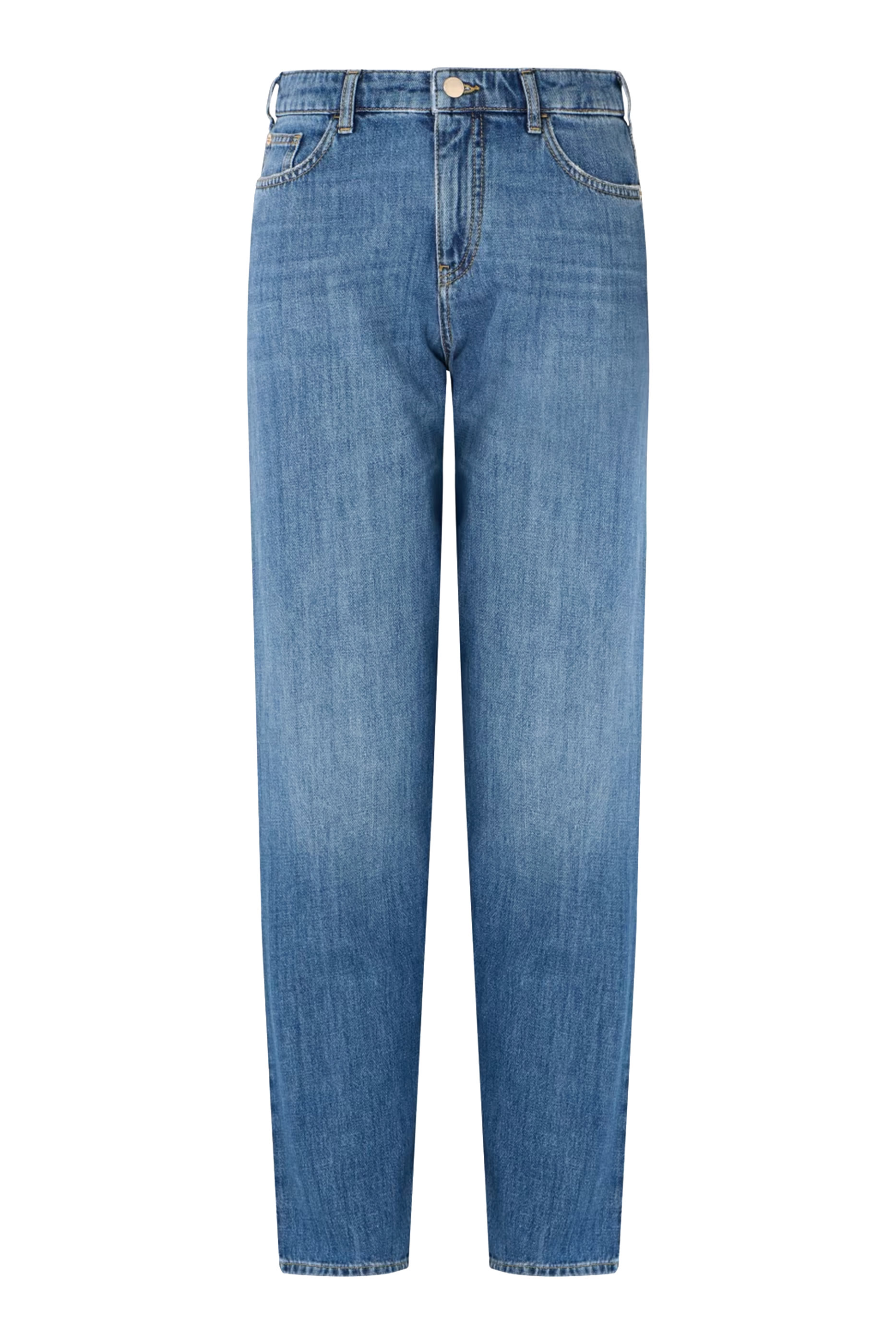 J90 Cotton-Denim Carrot-Fit Jeans