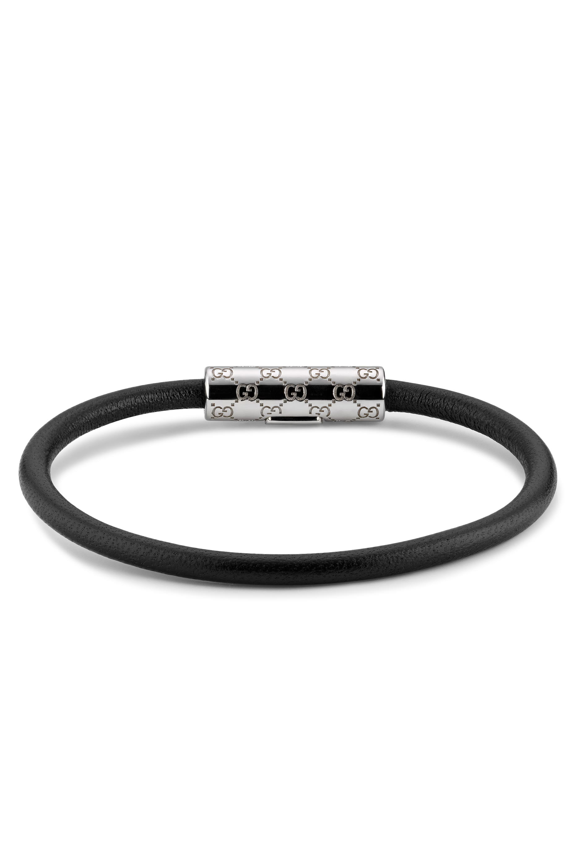 GG Detail Bracelet, Silver