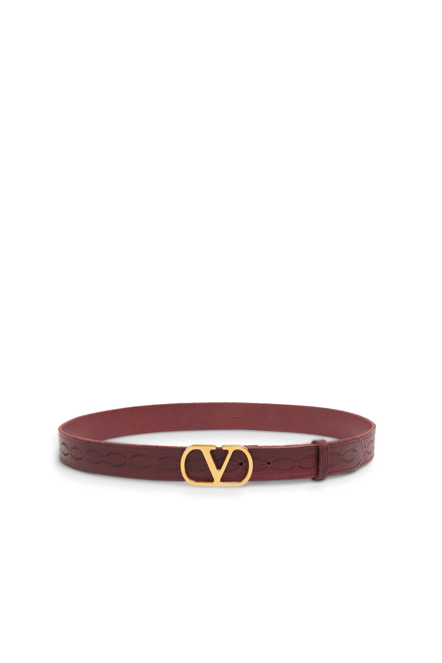 VLogo Signature Calfskin Belt