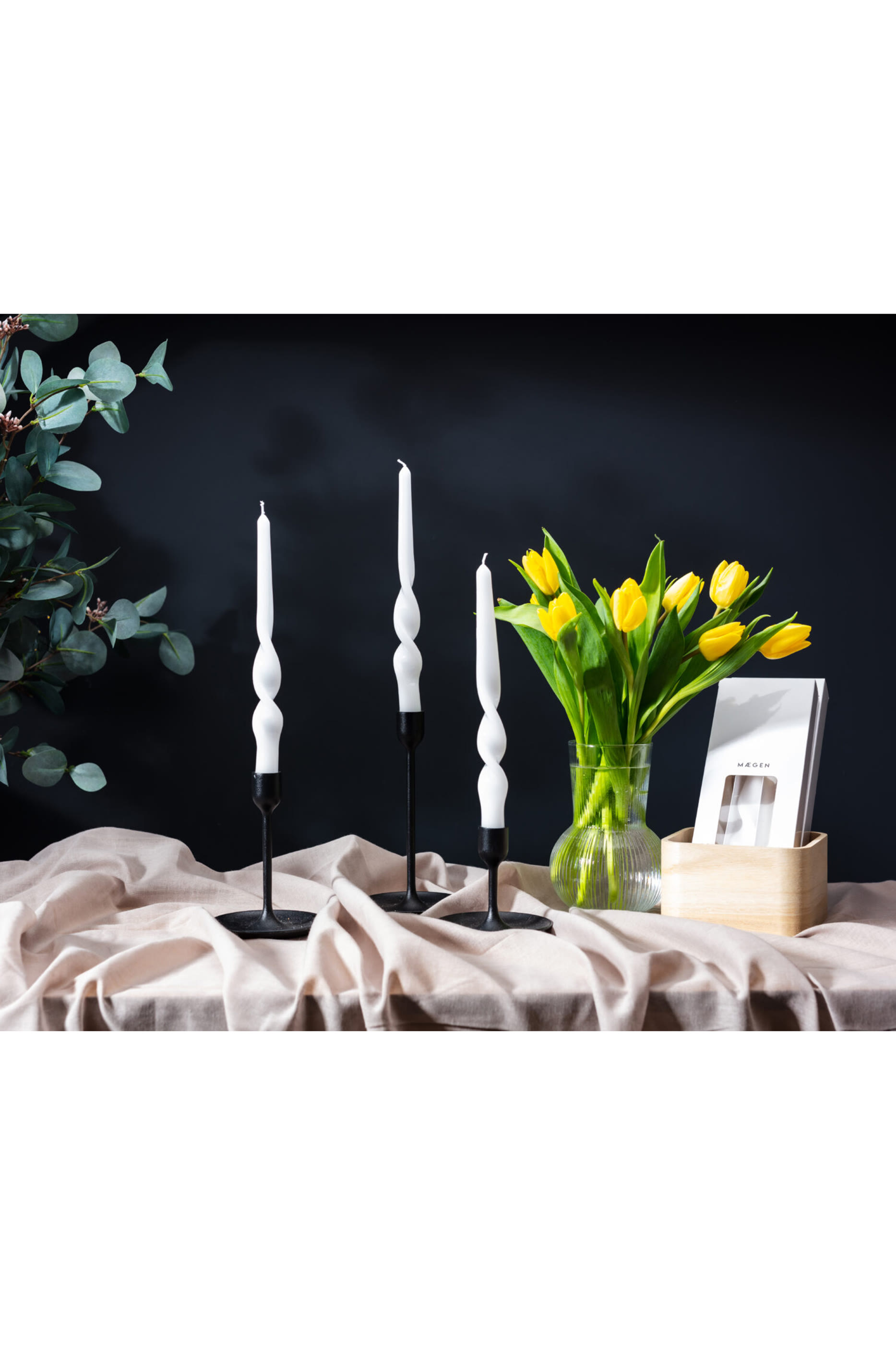 Twisted Taper Candle