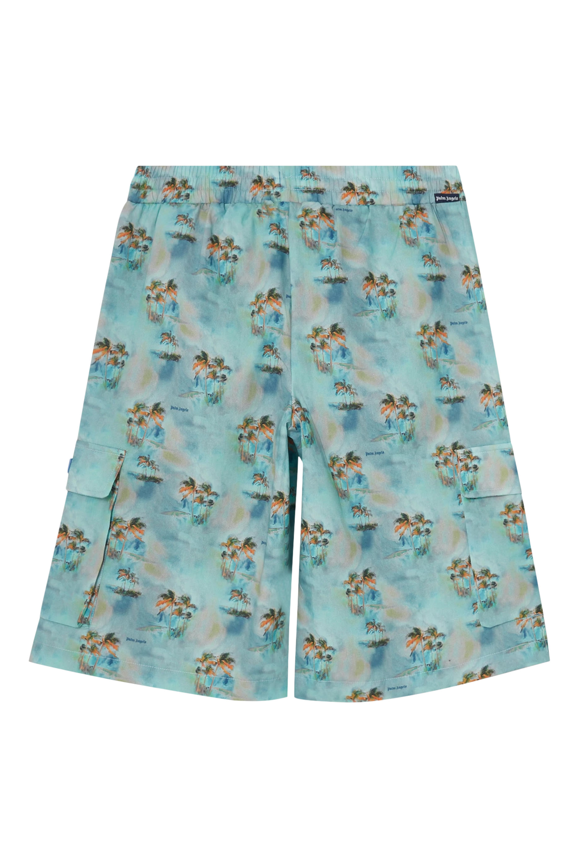 Kids AOP Palms Cargo Shorts