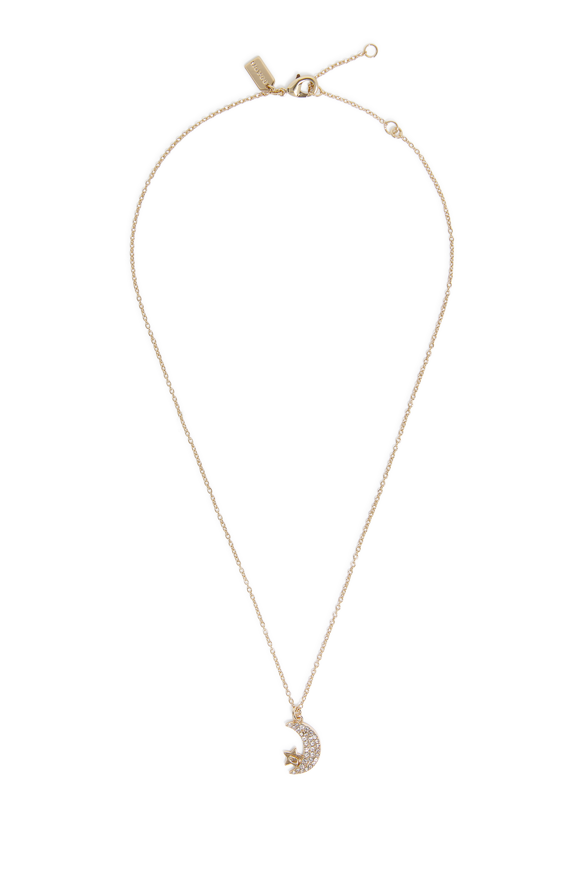 Moon Pendant Necklace and Earrings Set