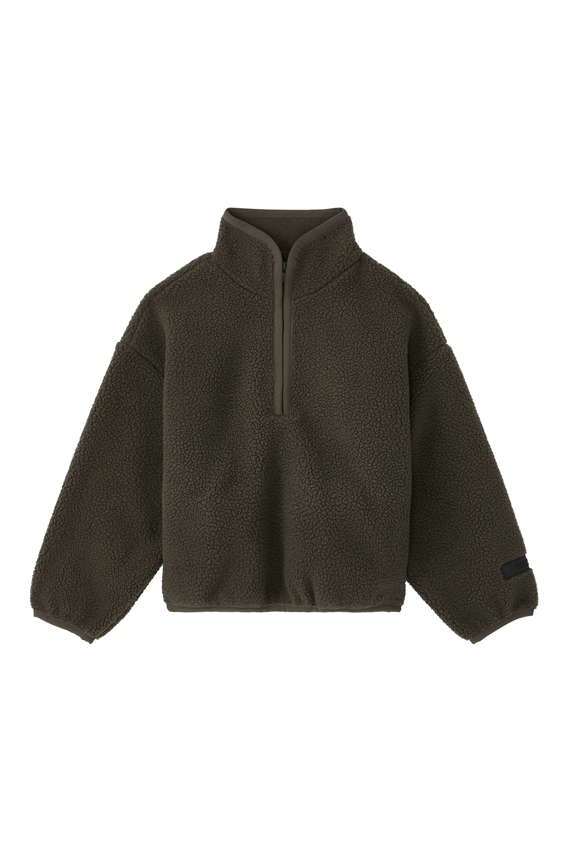 Kids Polar Fleece Half-Zip Mockneck Sweatshirt
