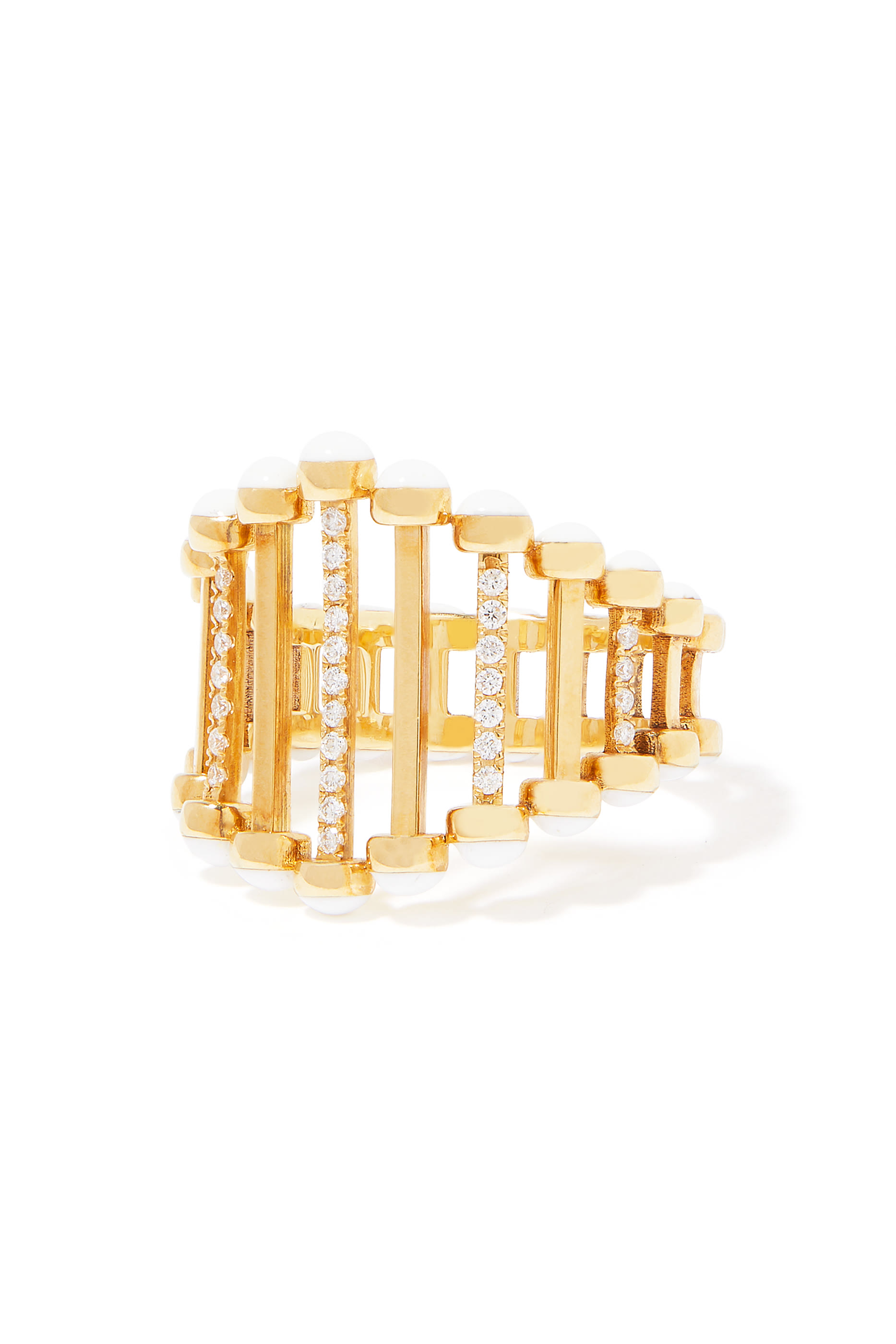 Twiggy Ring, 18K Yellow Gold