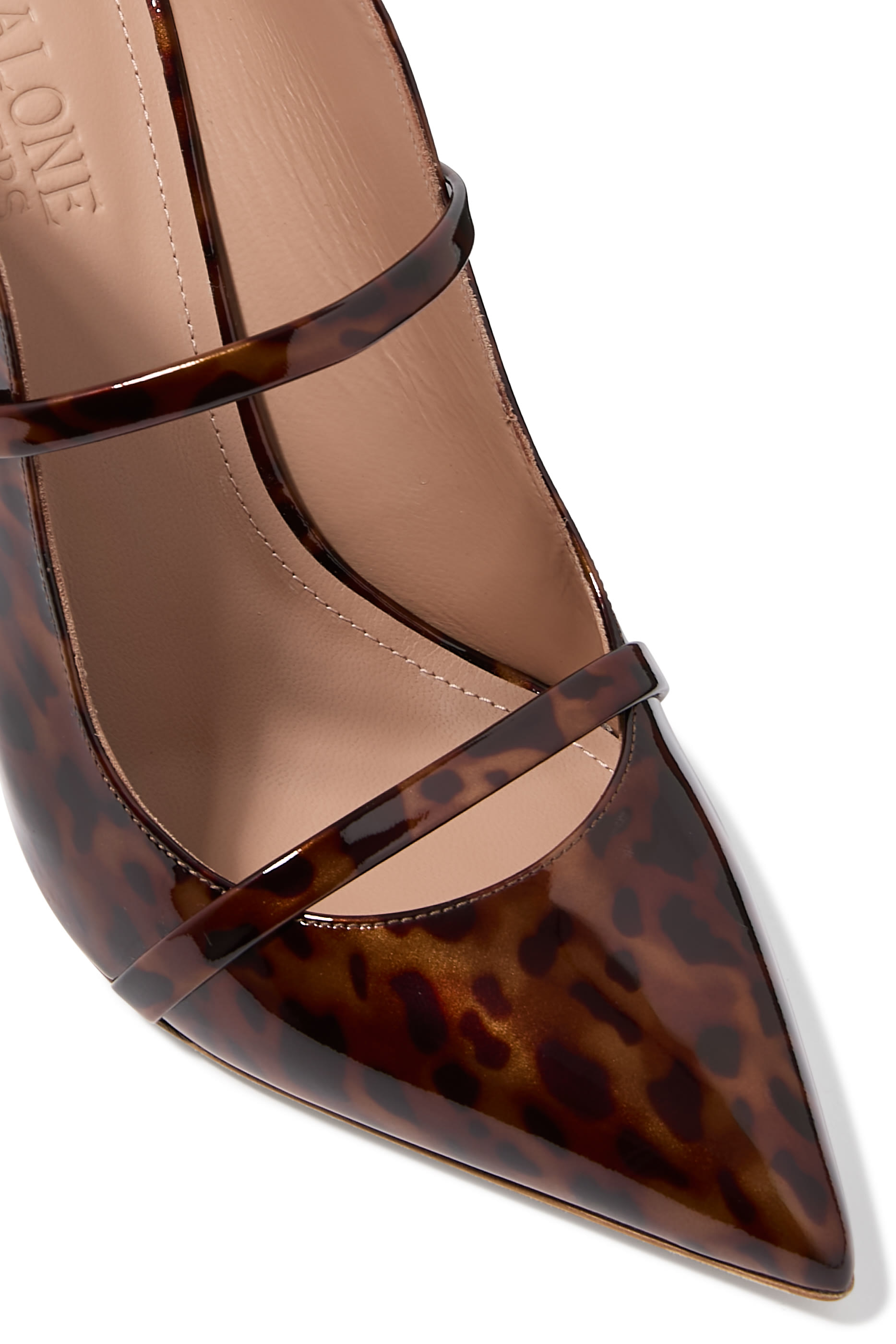 Maureen 100 Leopard Mules