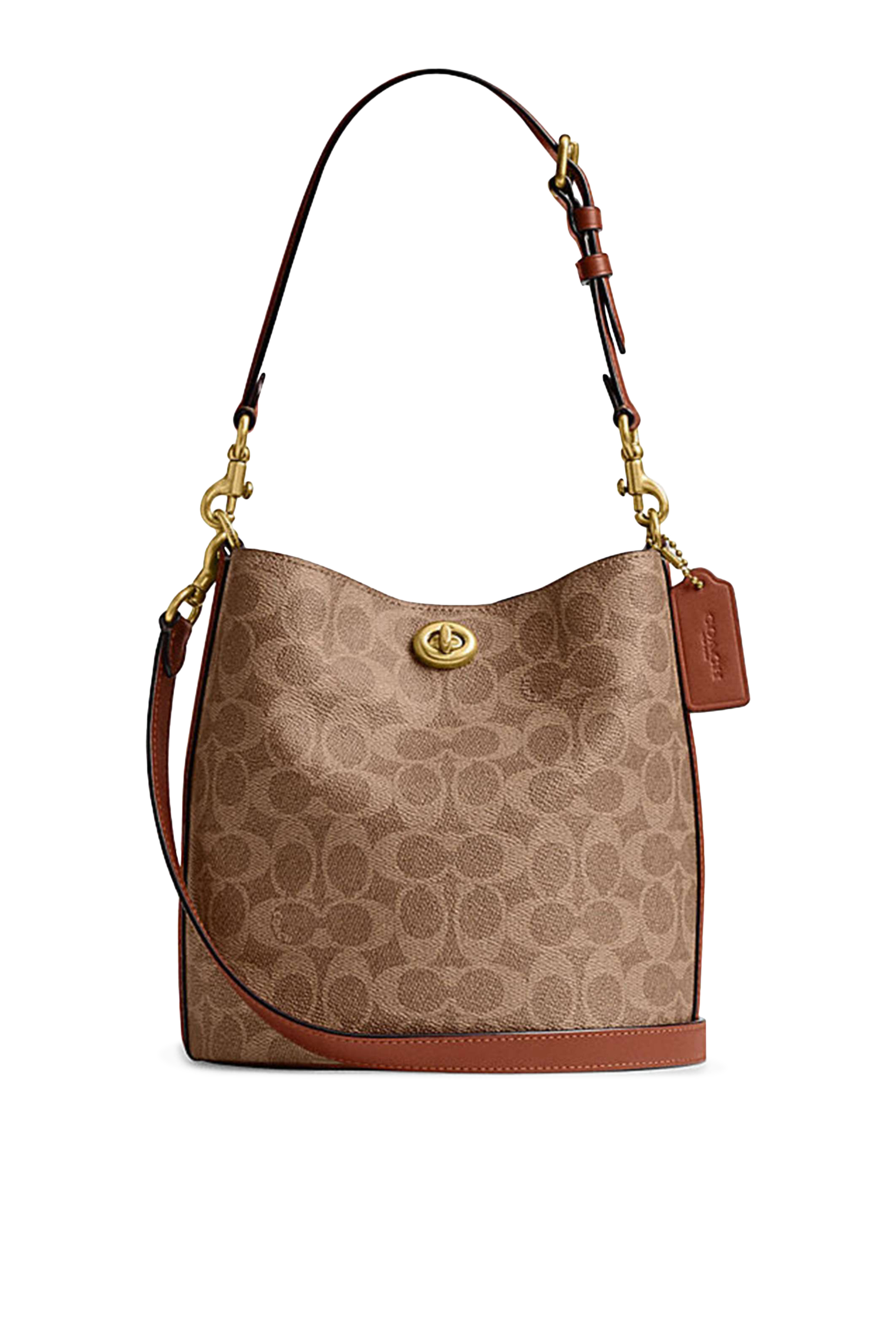 Willow Soft Bucket Bag 19 in Signature Canvas