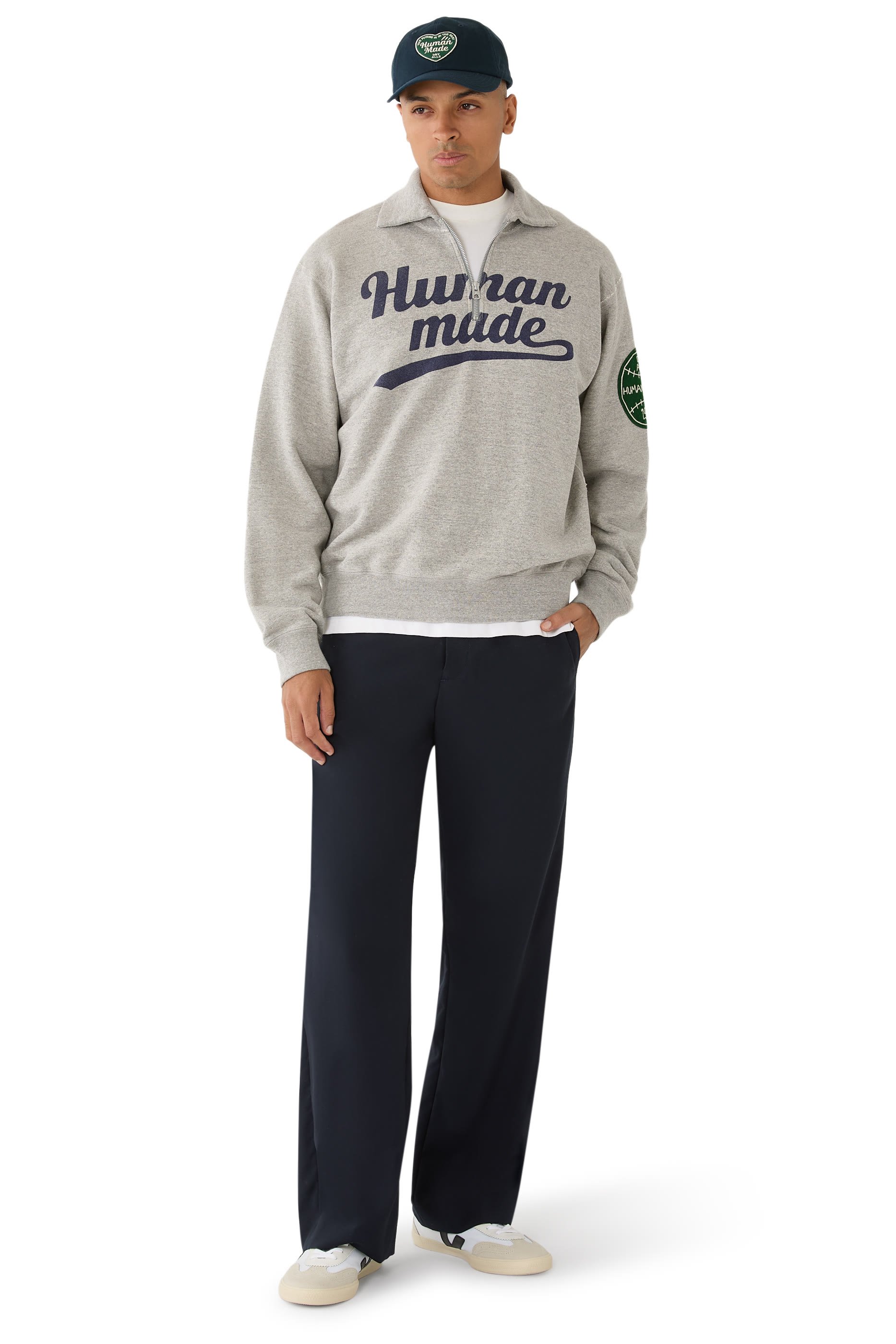 Logo Half-Zip Sweatshirt