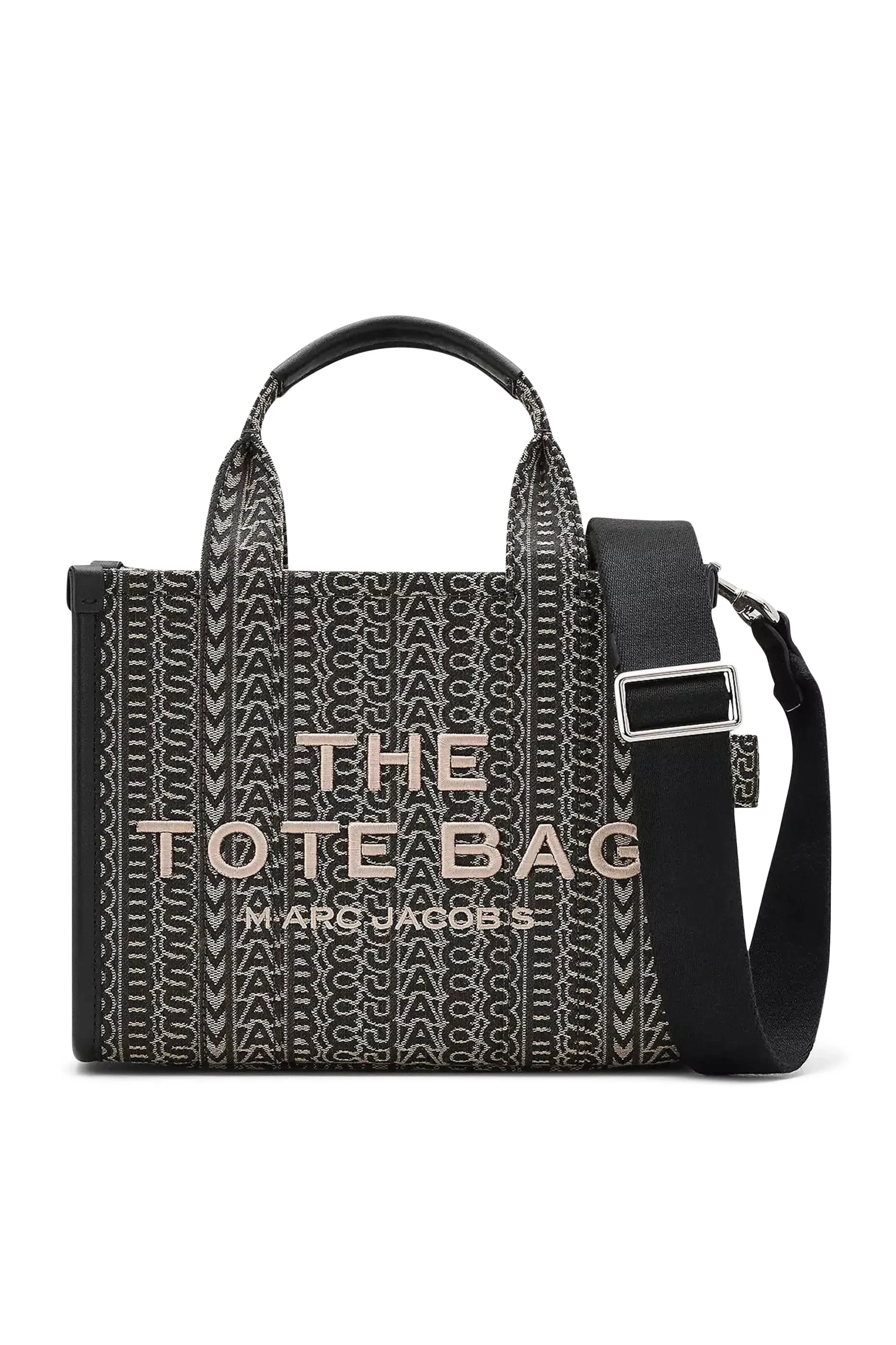 Monogram Jacquard Small Tote Bag