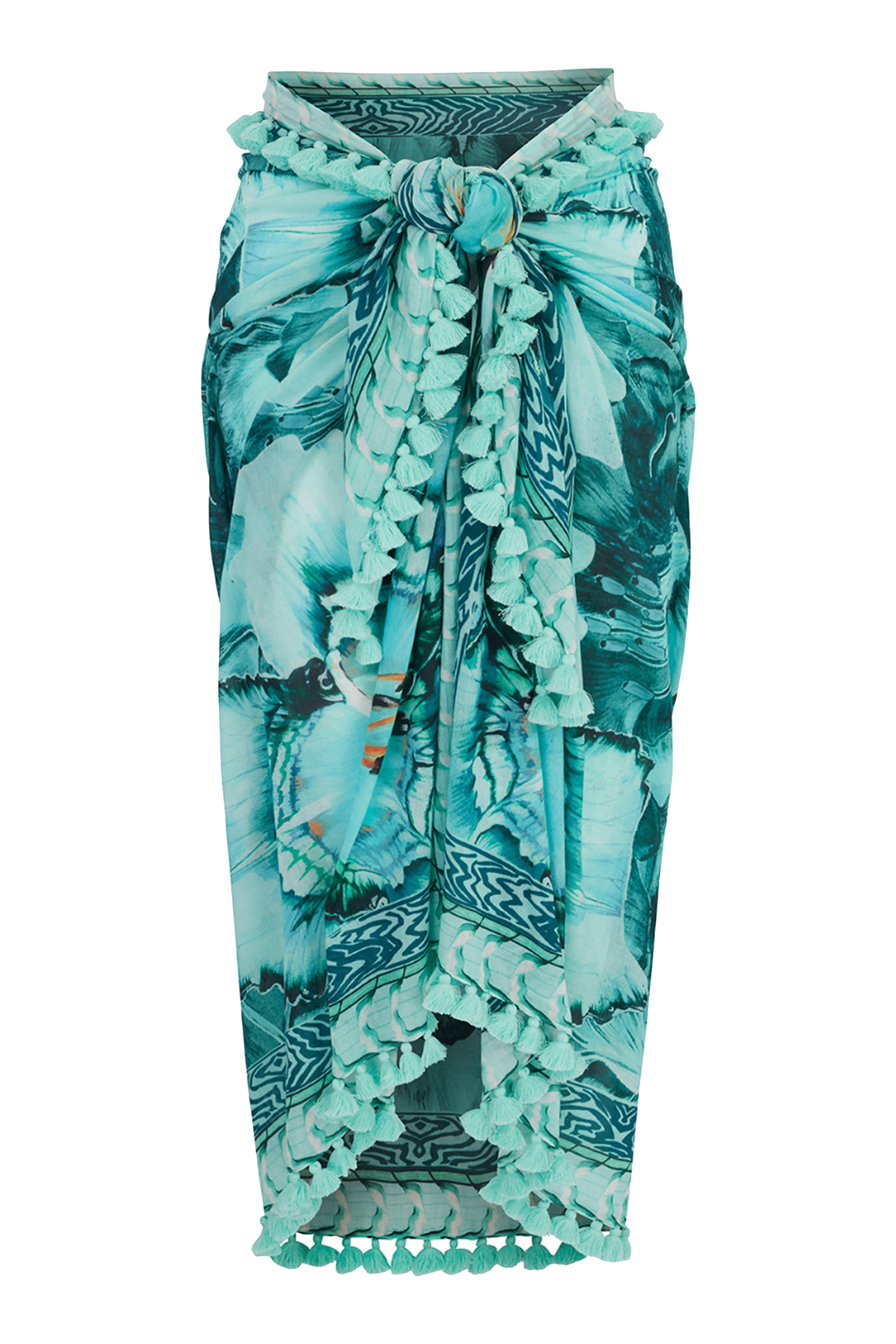 x Temperley London Liana Tasselled Sarong