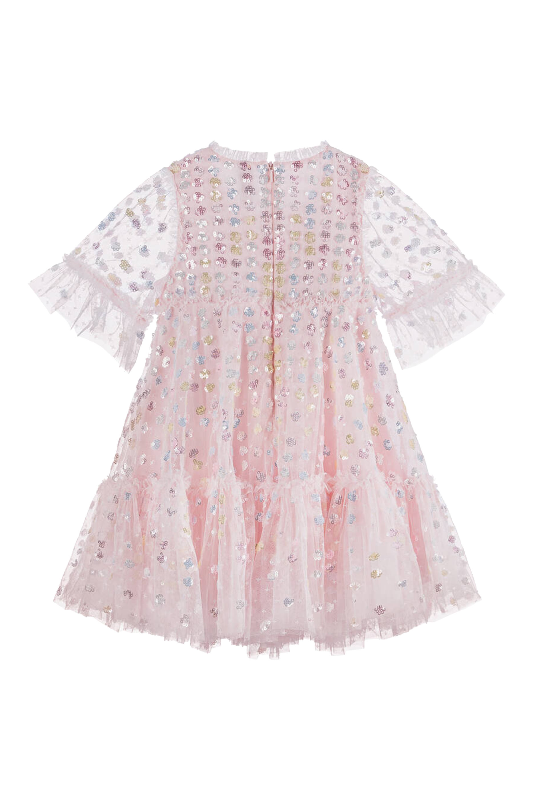 Kids Raindrop Sequin Dress