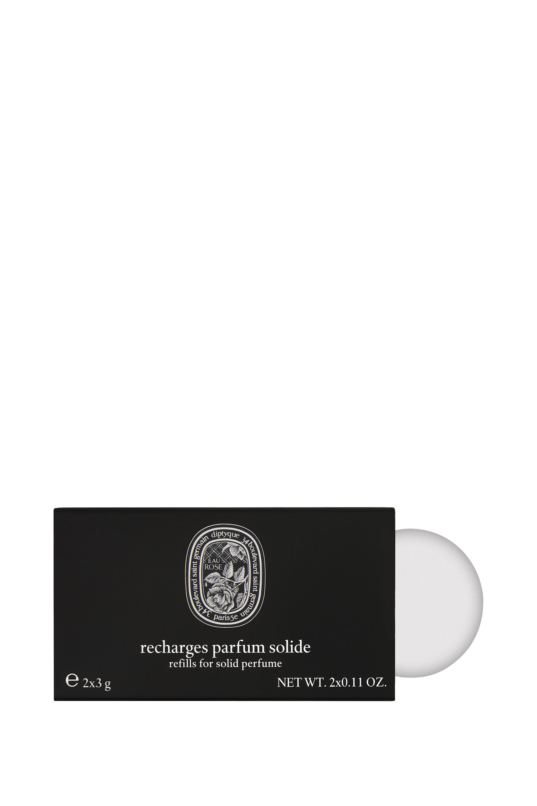 Eau Rose Refill for Solid Perfume, Set of 2