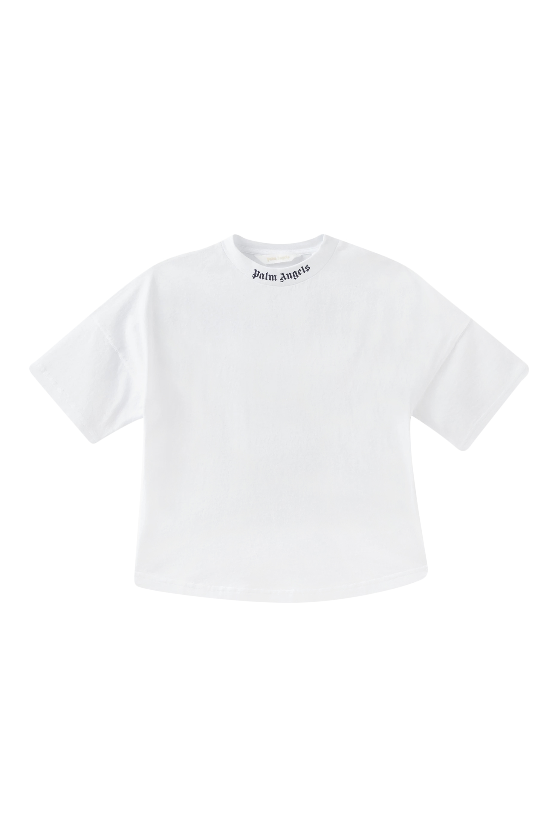 Kids Logo Print Cotton T-Shirt