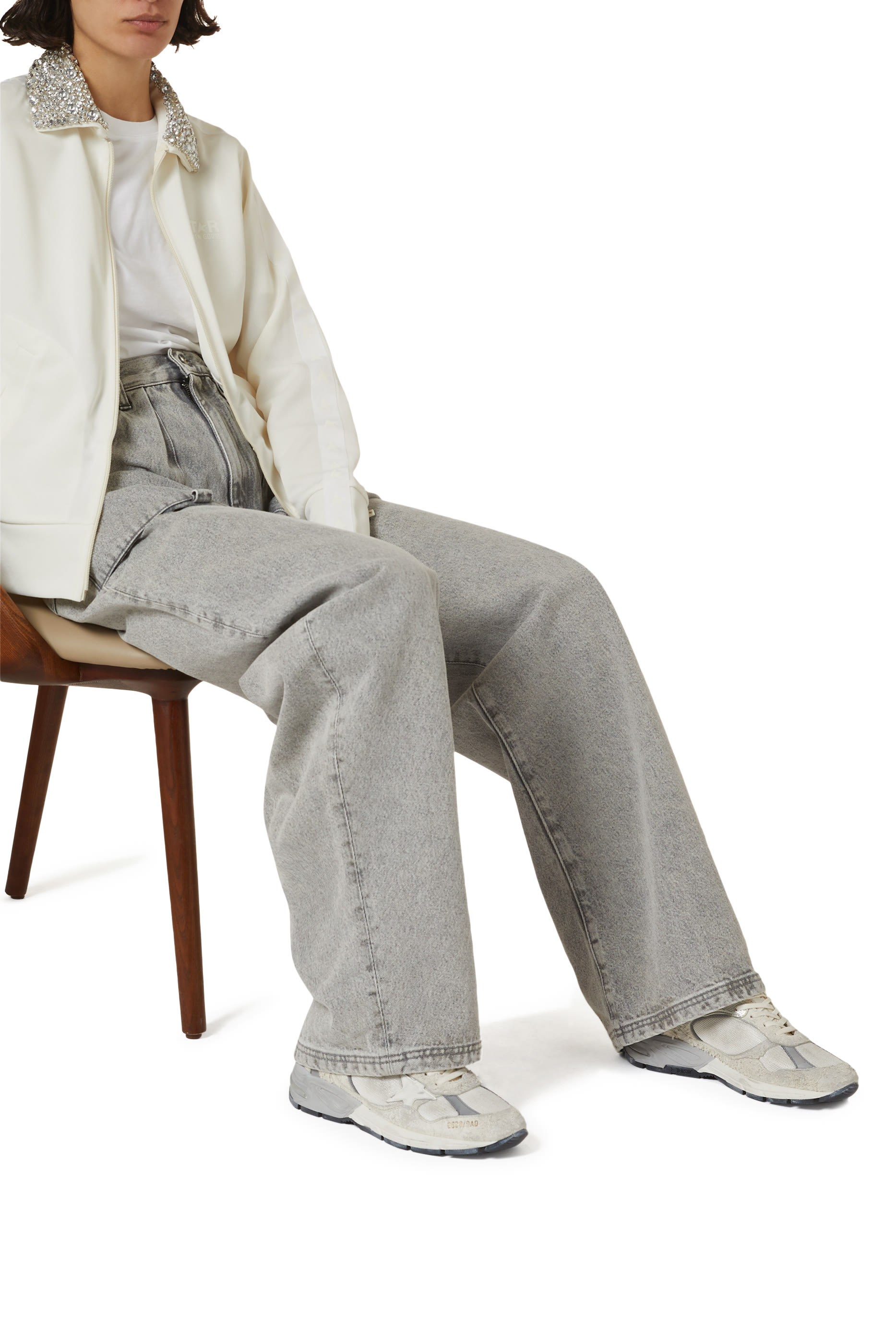 Dad-Star Leather Sneakers