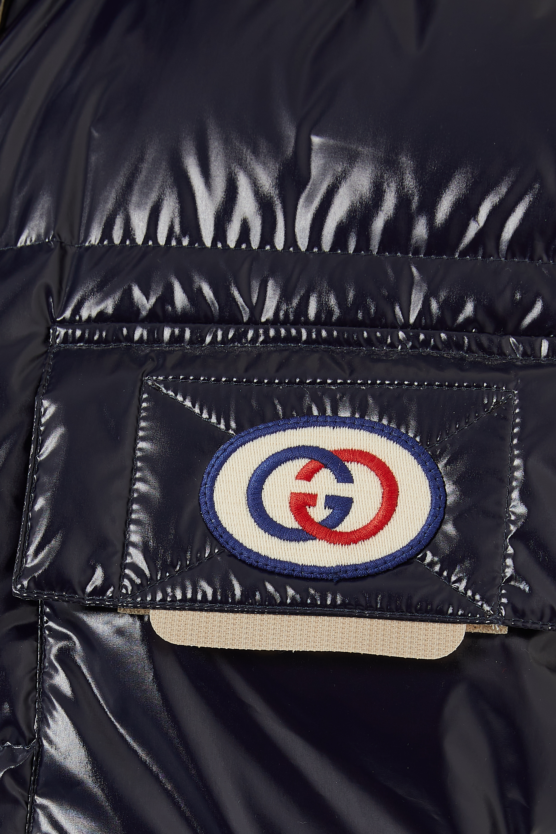 Reversible Padded Nylon Vest Jacket