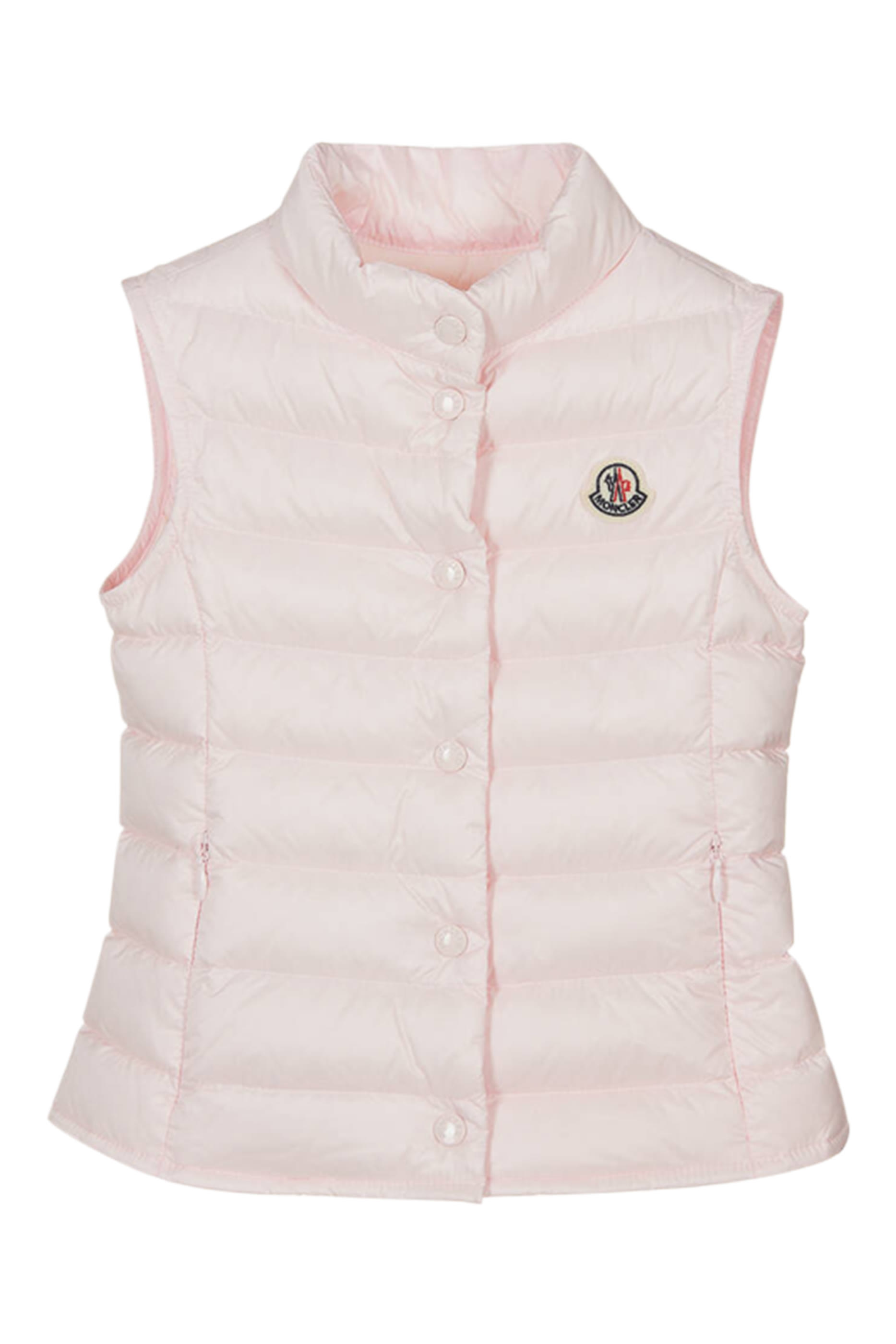 Kids Logo-Patch Padded Gilet