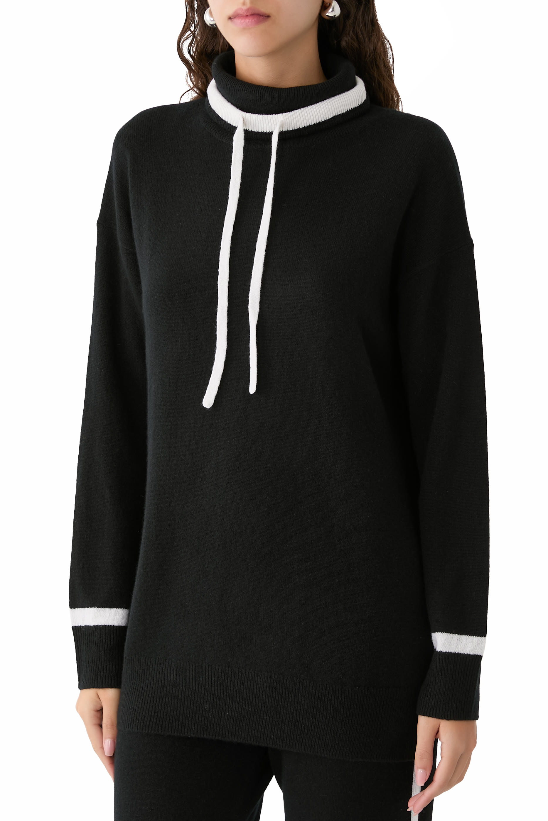 Funnel Neck Cashmere Jumper