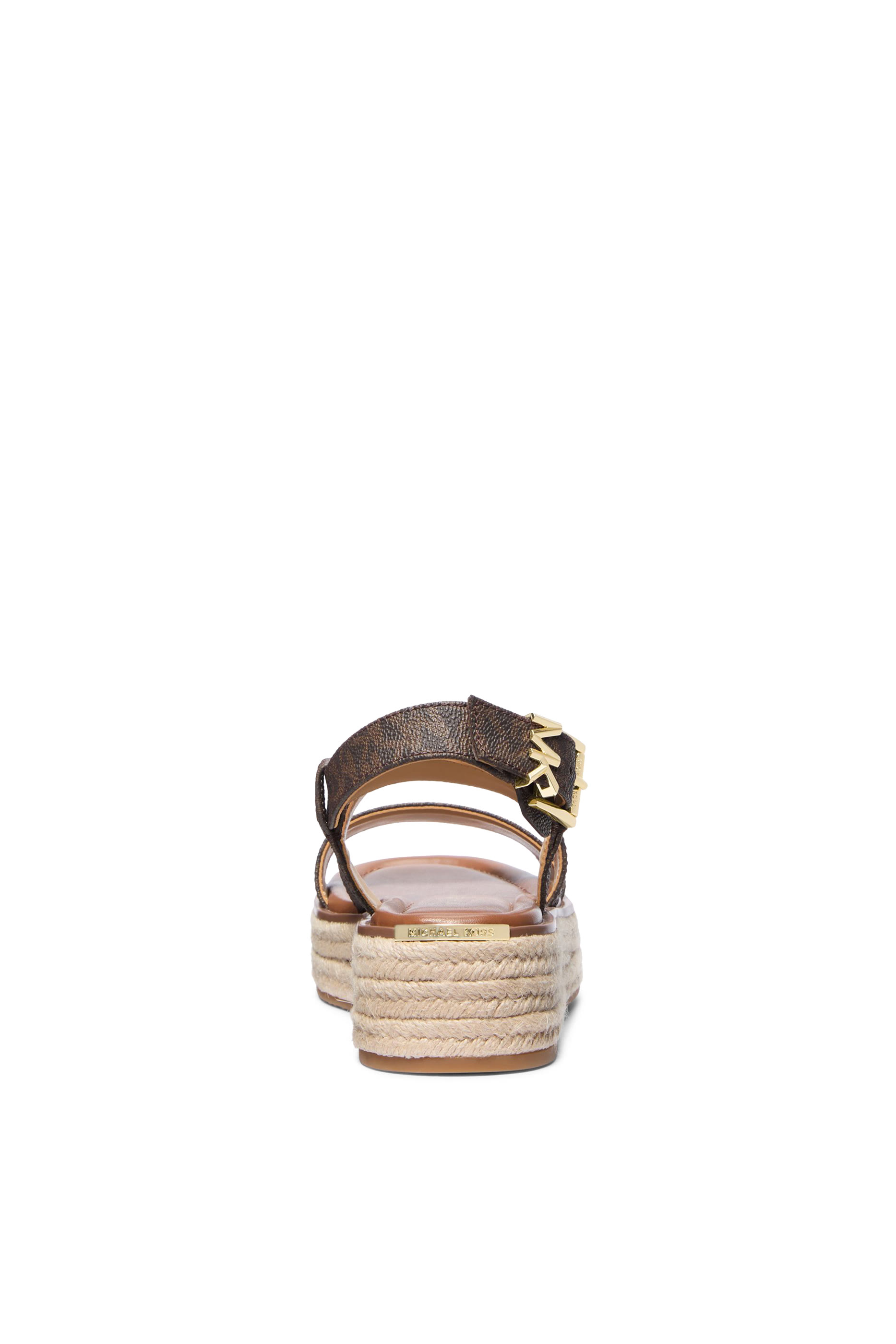 Lynn Signature Logo Platform Espadrille Sandals