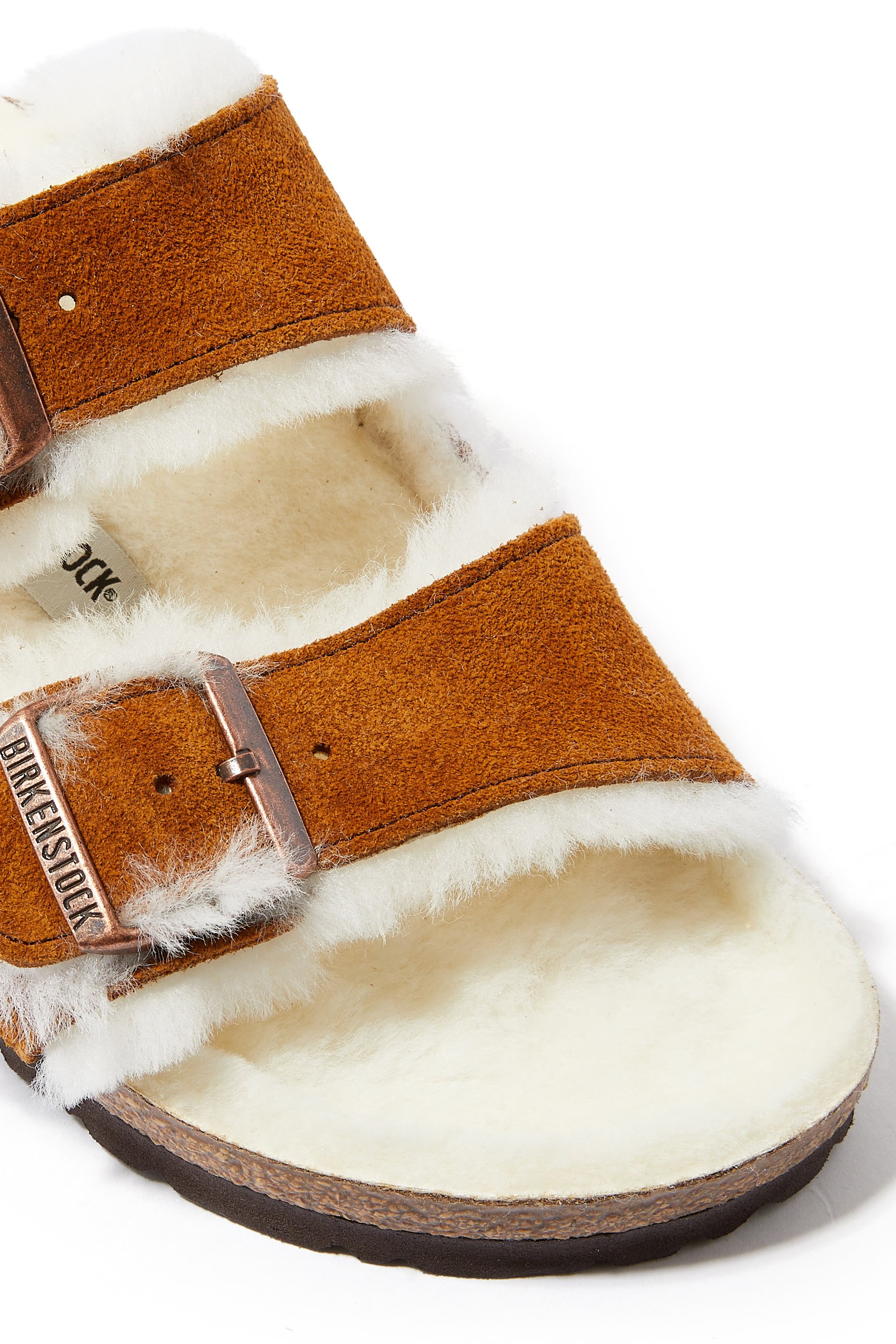Arizona Shearling-Lined Sandals