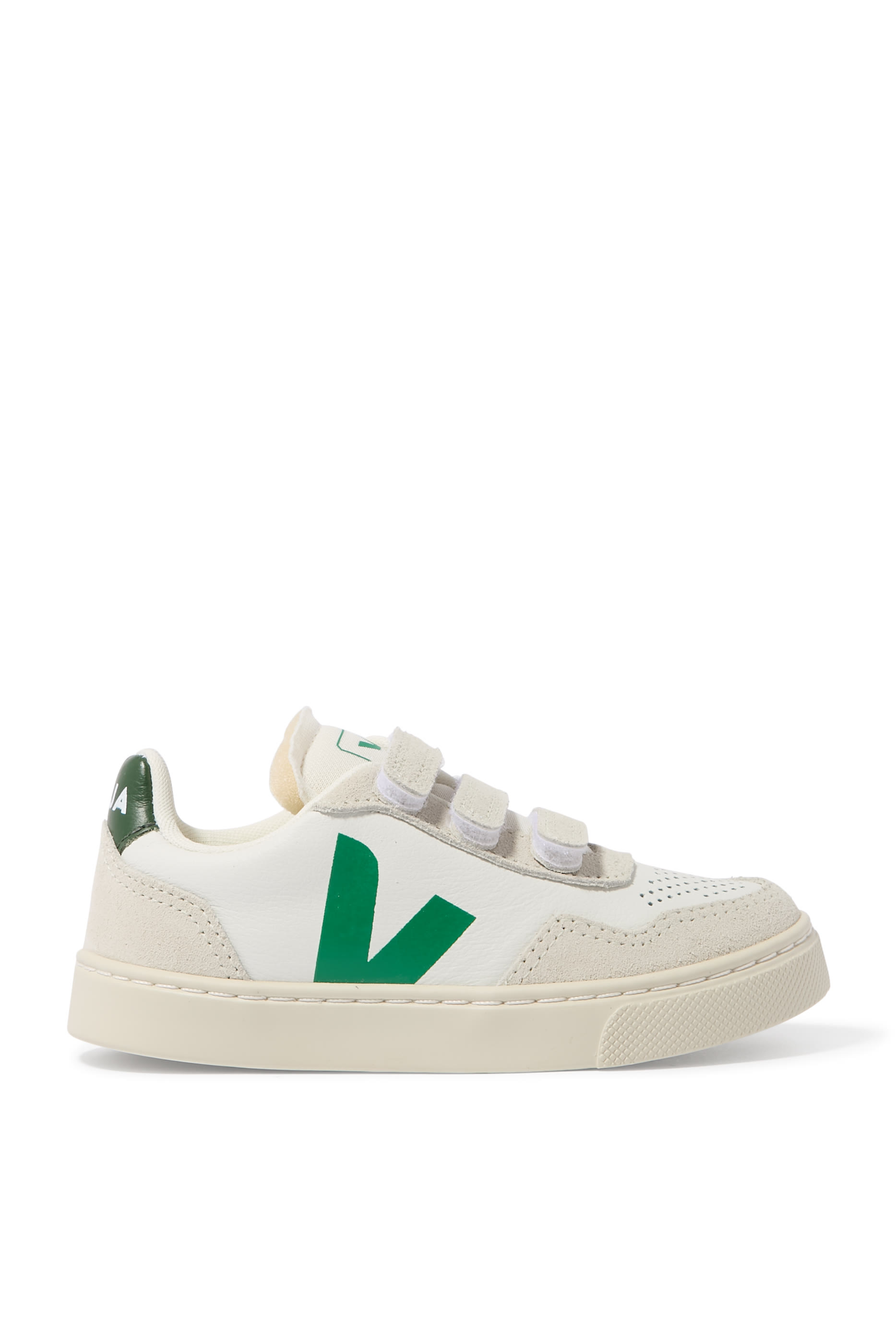 Kids V-90 Leather Sneakers