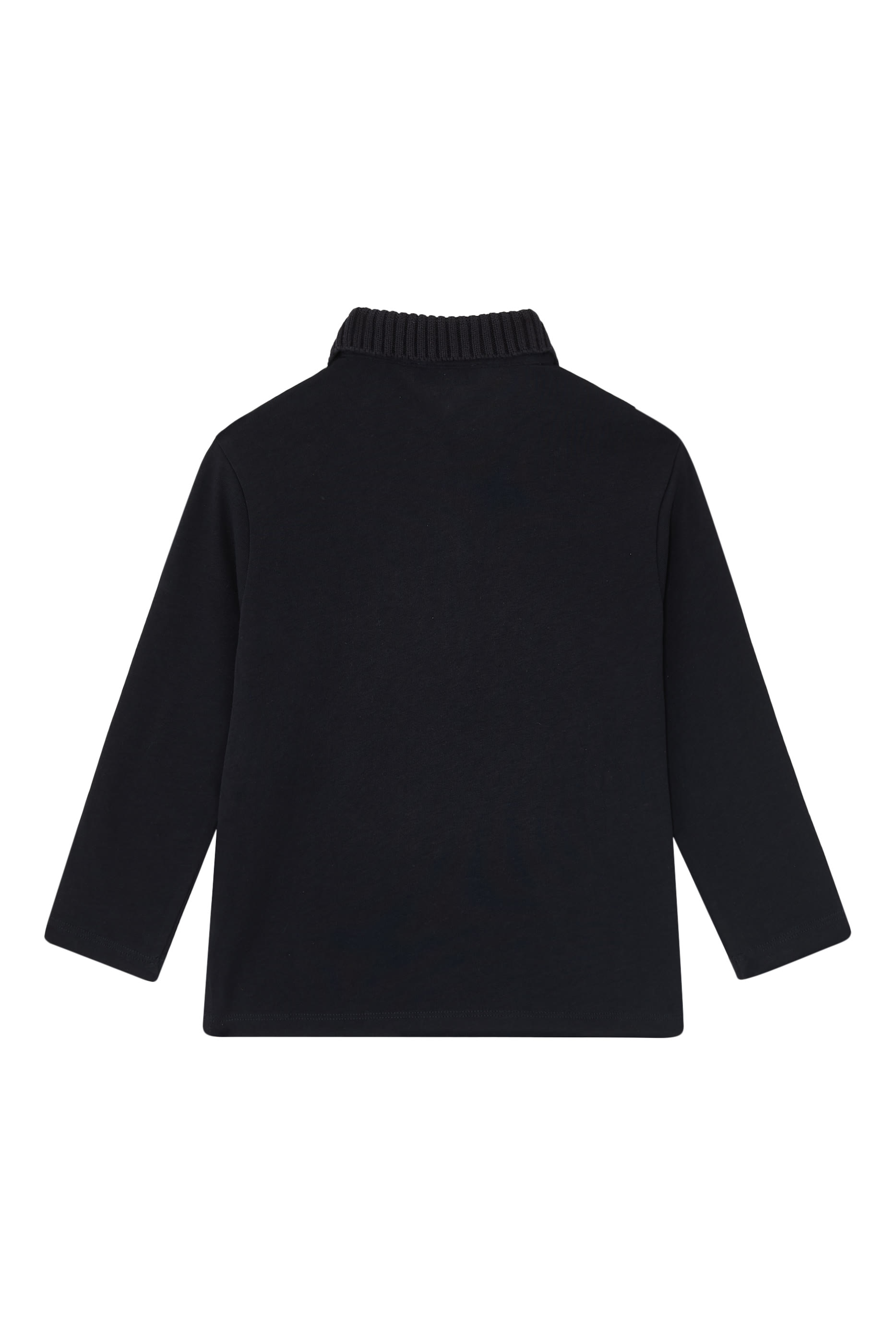 Kids Logo Long Sleeve Polo Shirt