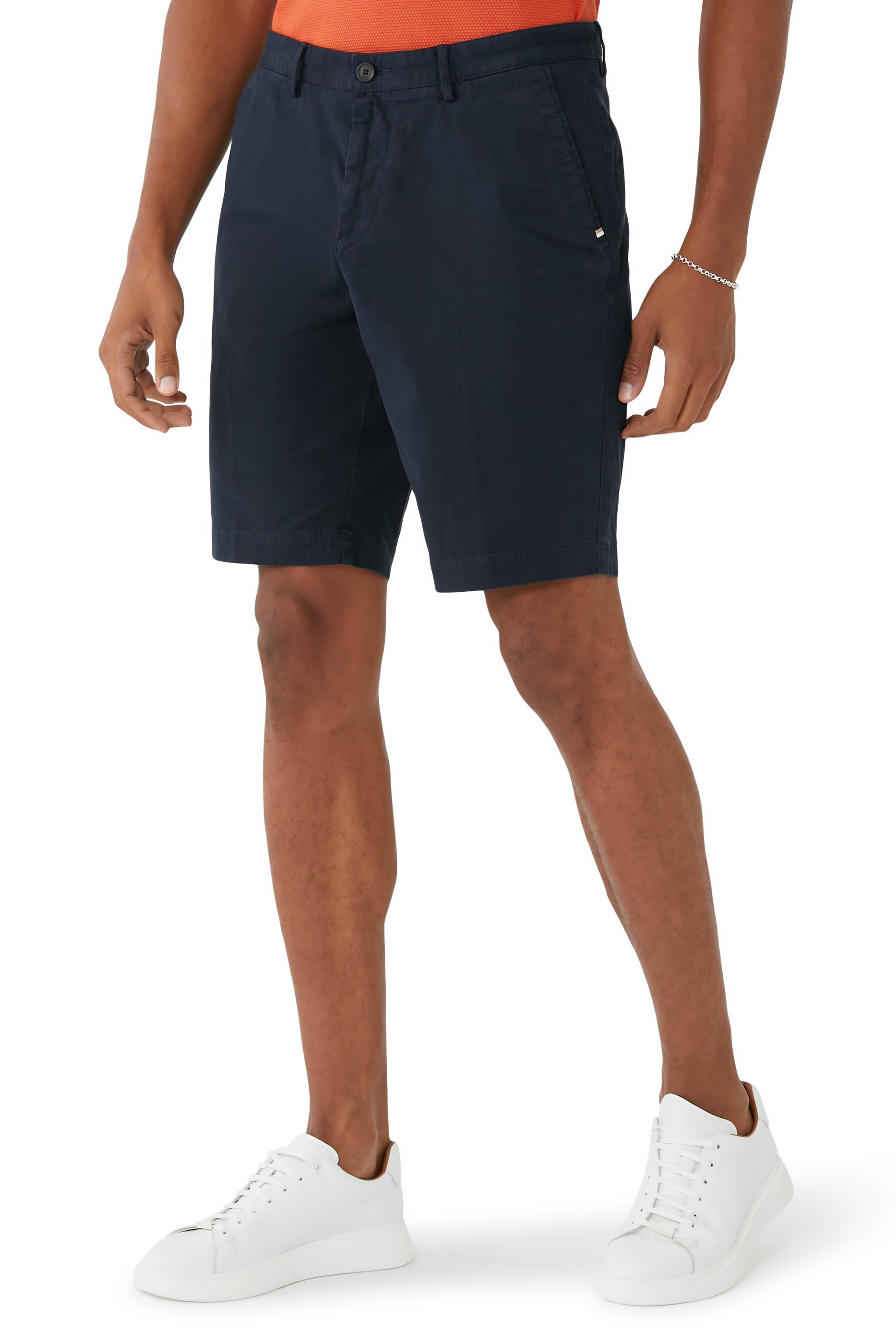 Cotton Blend Shorts