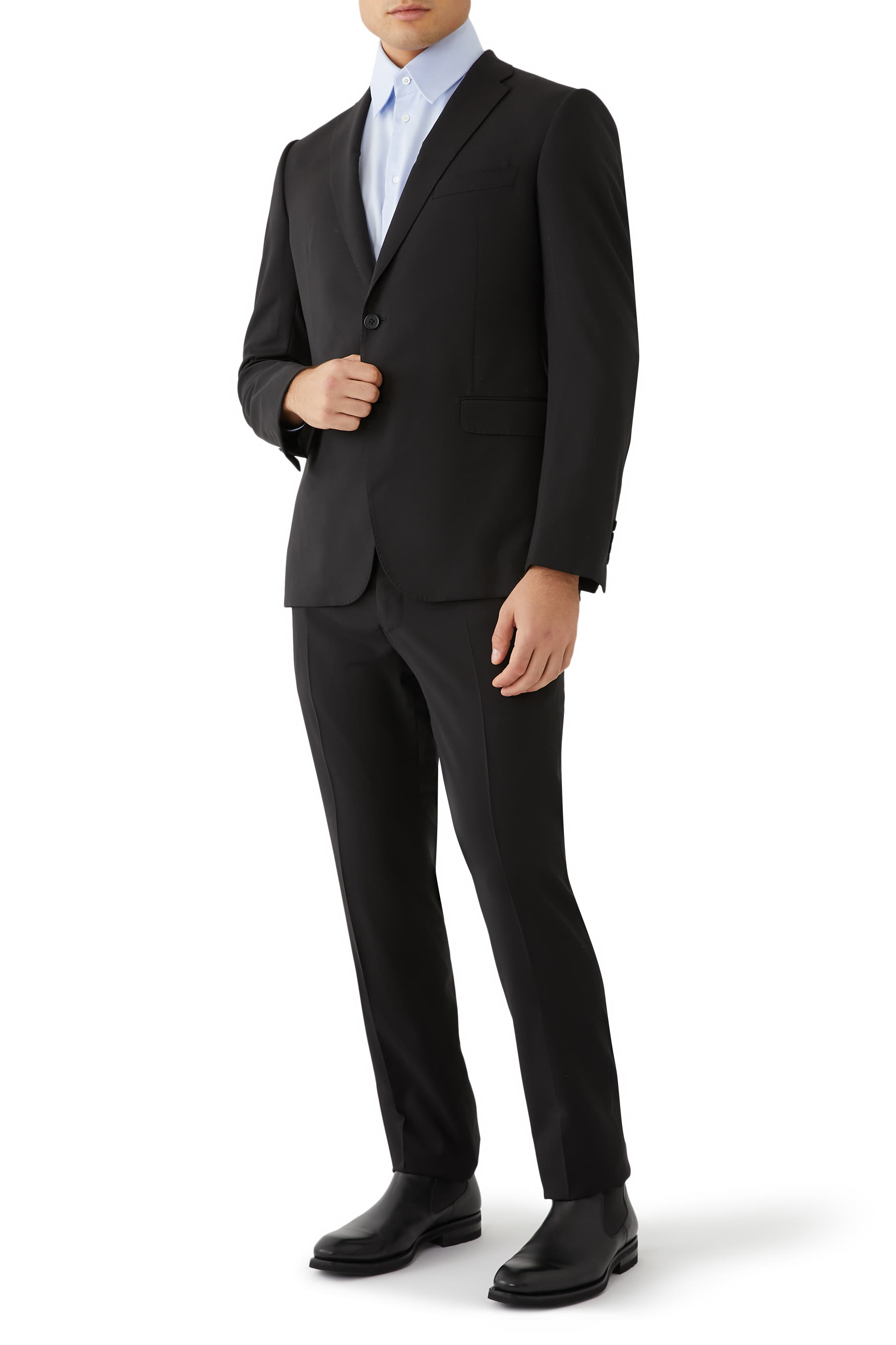 M-Line Tropical Wave Wool Suit