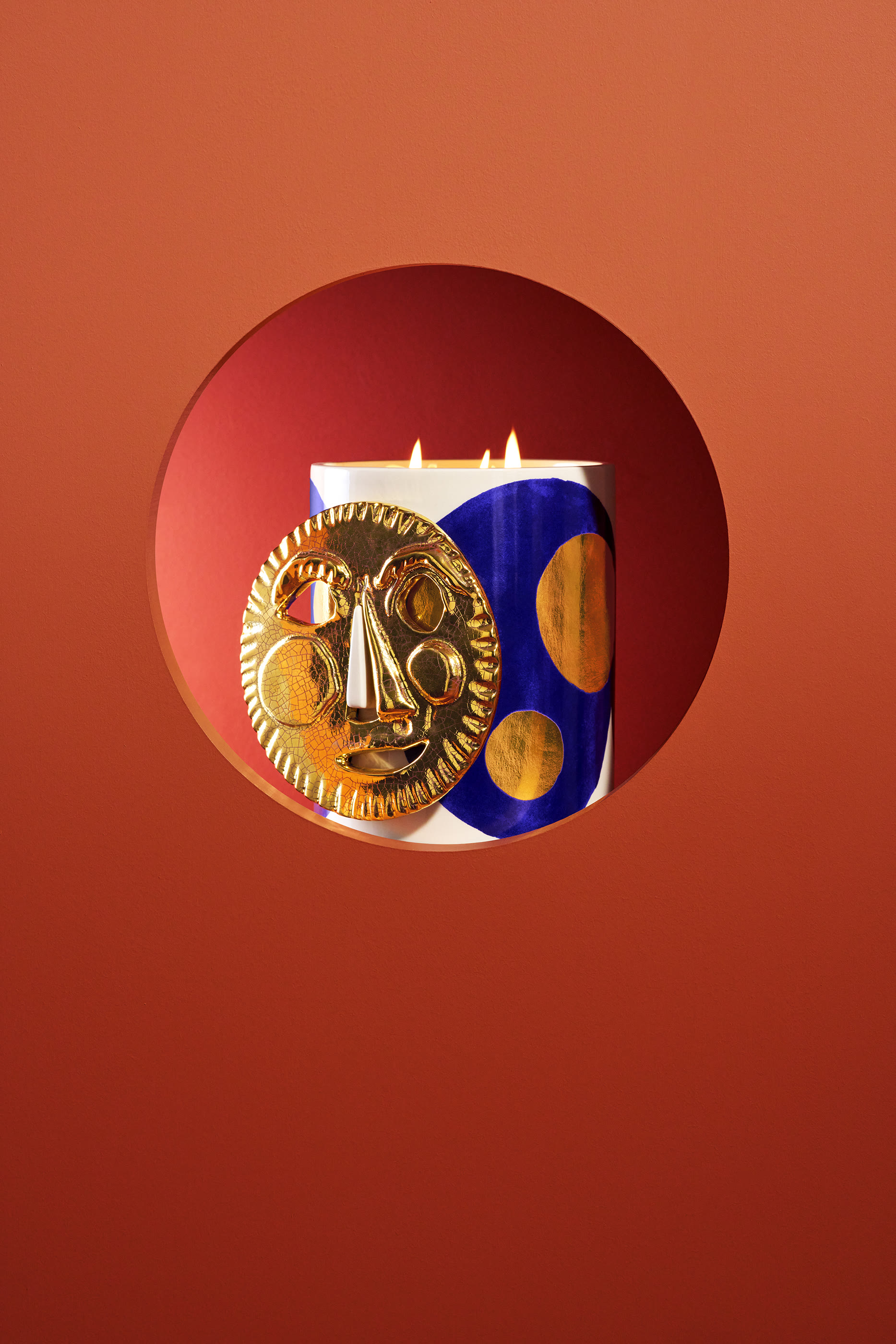 3-Wicks Ruan Hoffmann Burning Desire Vetivert Candle