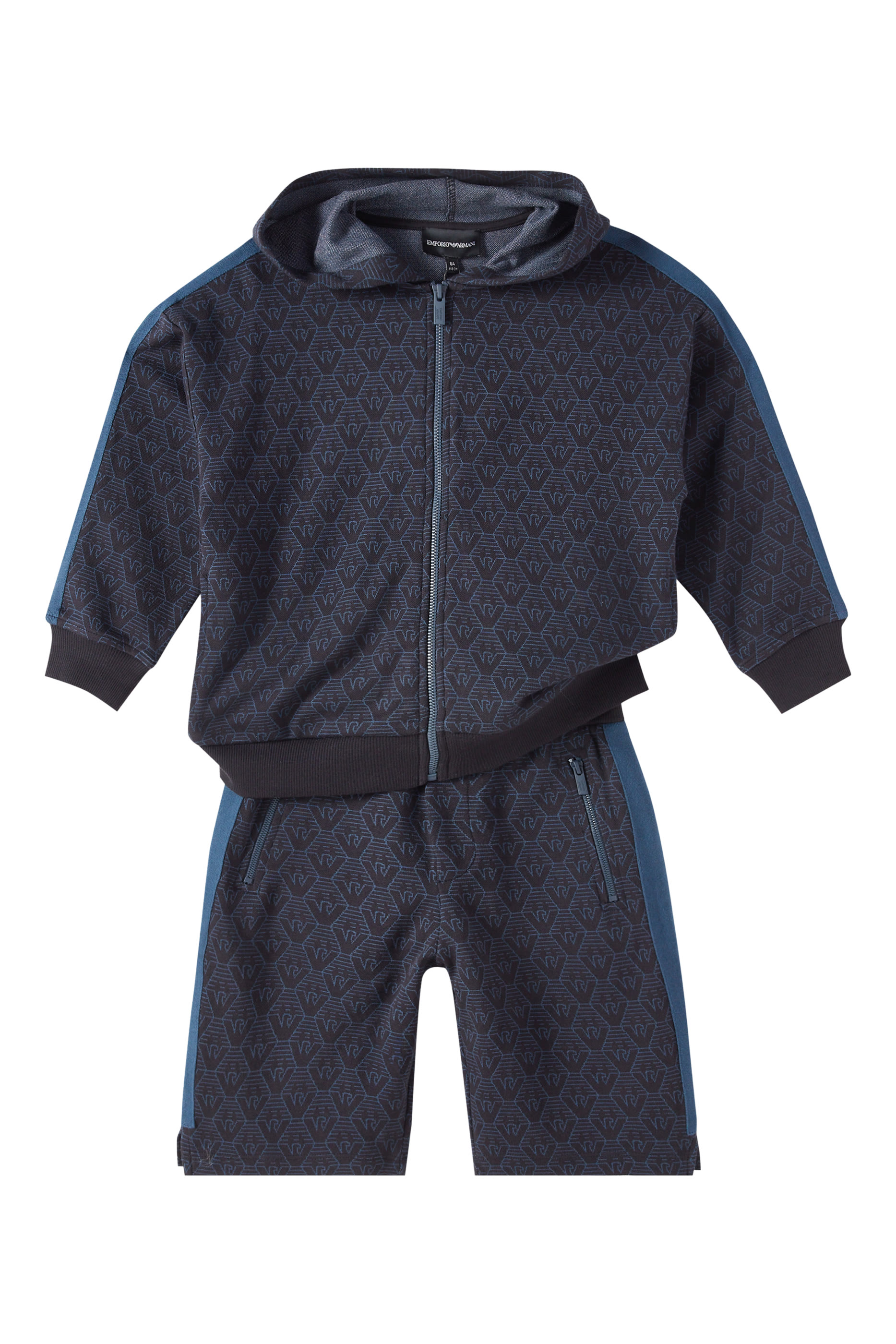 Kids All-Over Eagle Print Shorts