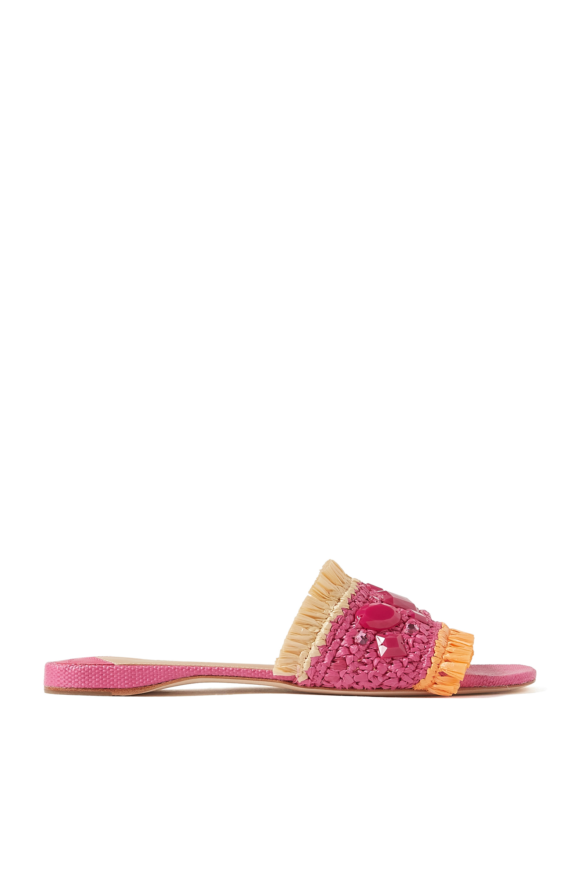 Buy Kate Spade Bora Bora Raffia Sandals for Womens | Bloomingdale's UAE
