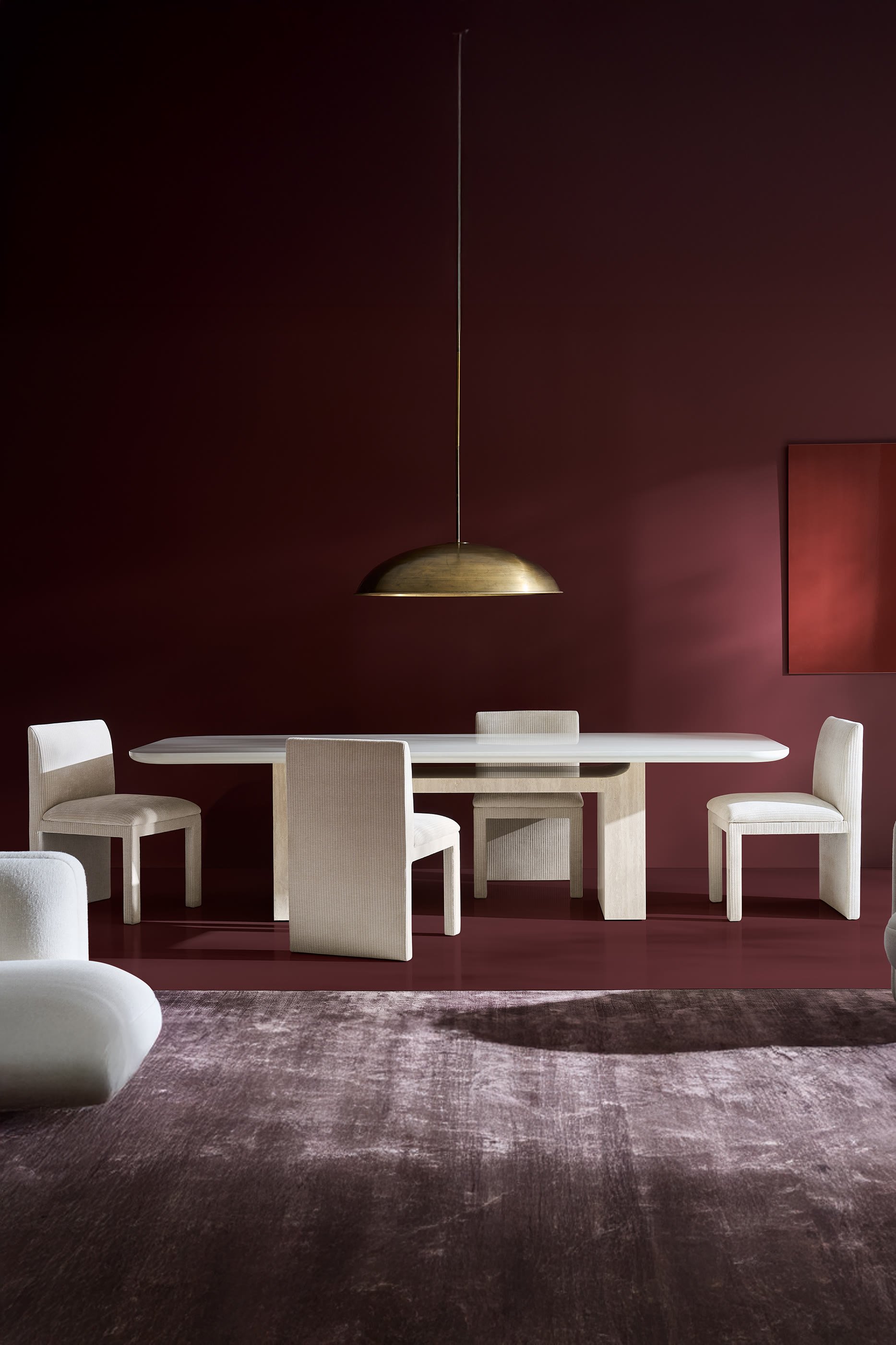 Overlap Rectangle Dining Table