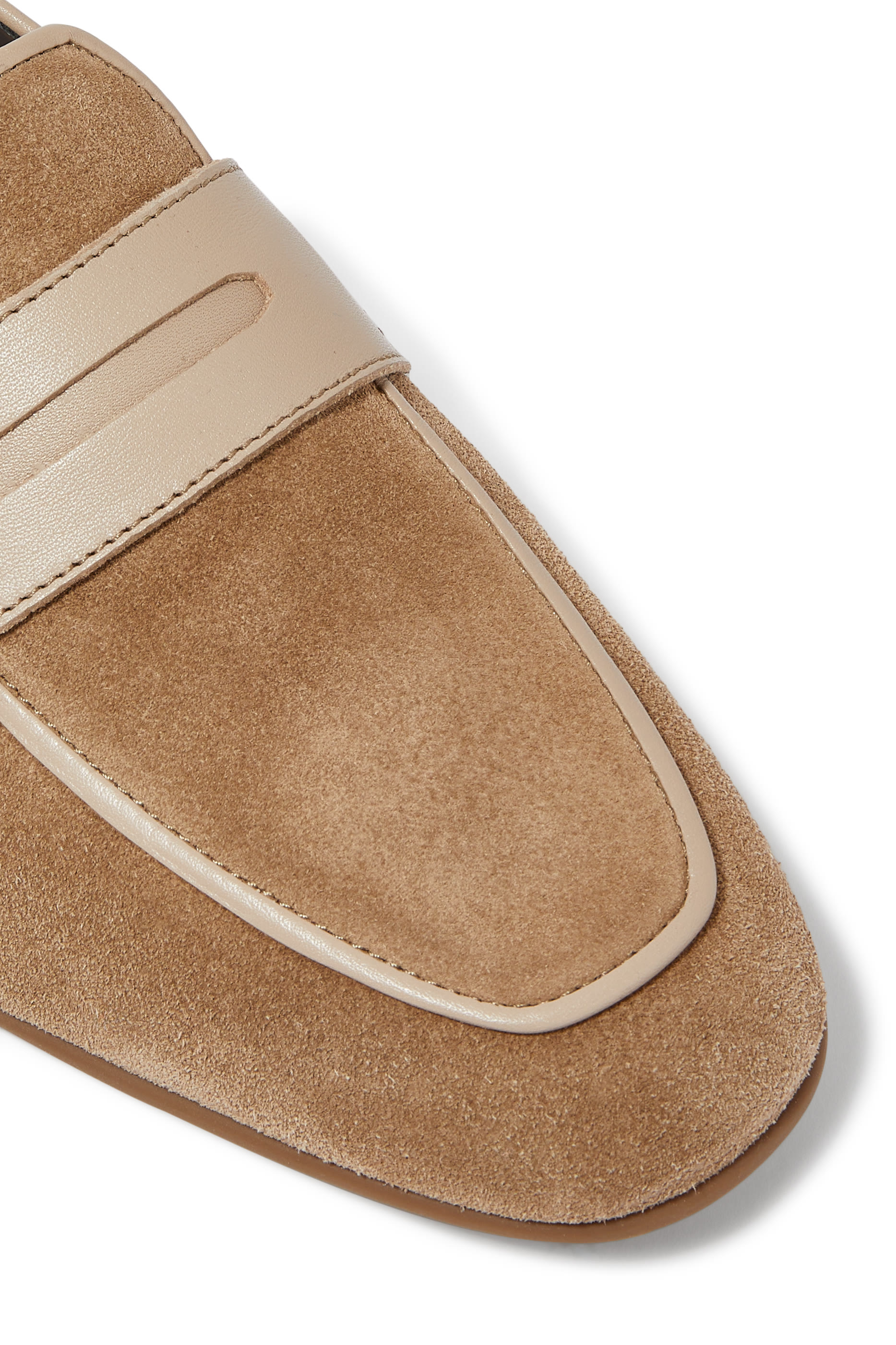 Penny Suede Loafers