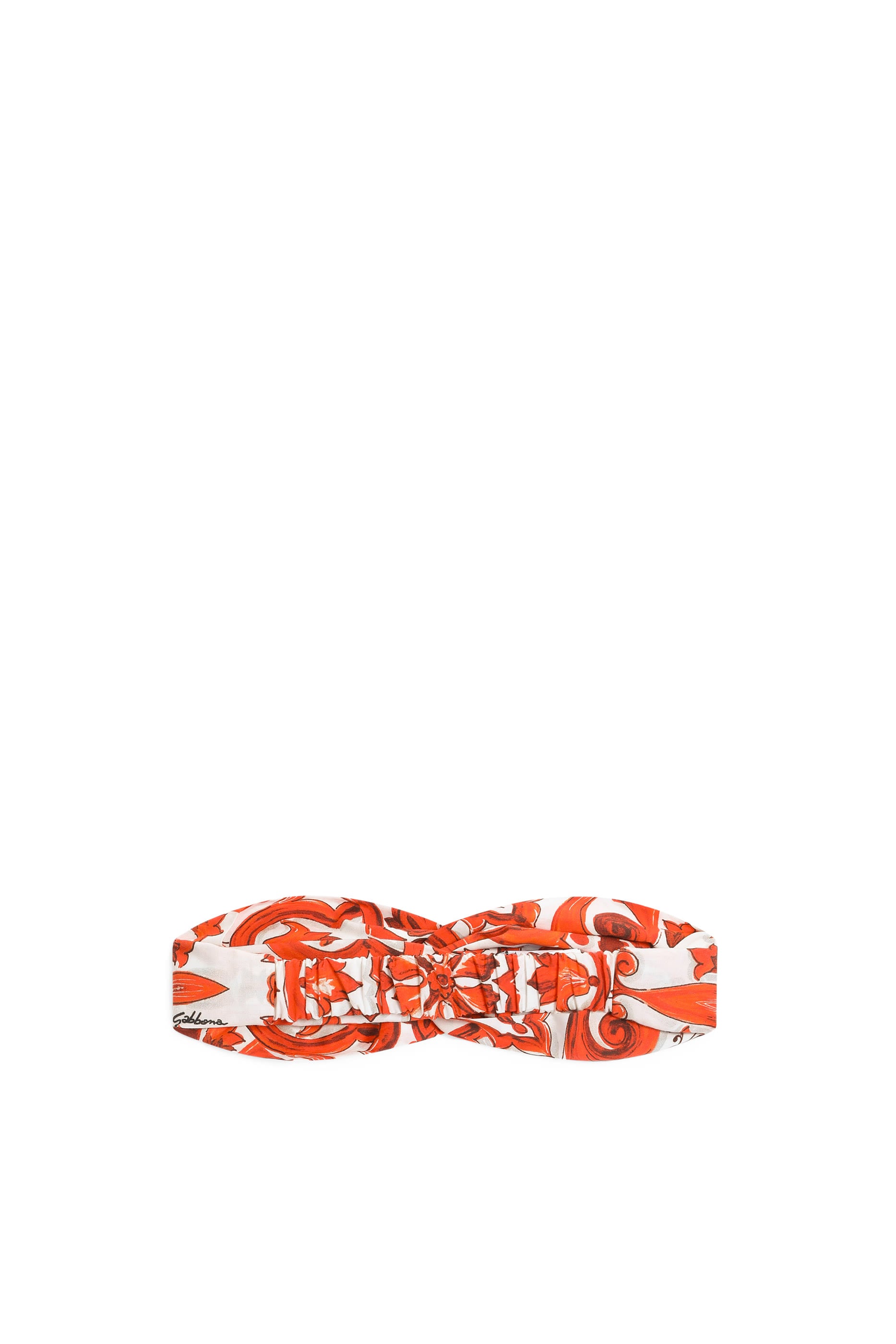 Kids Majolica-Print Poplin Headband