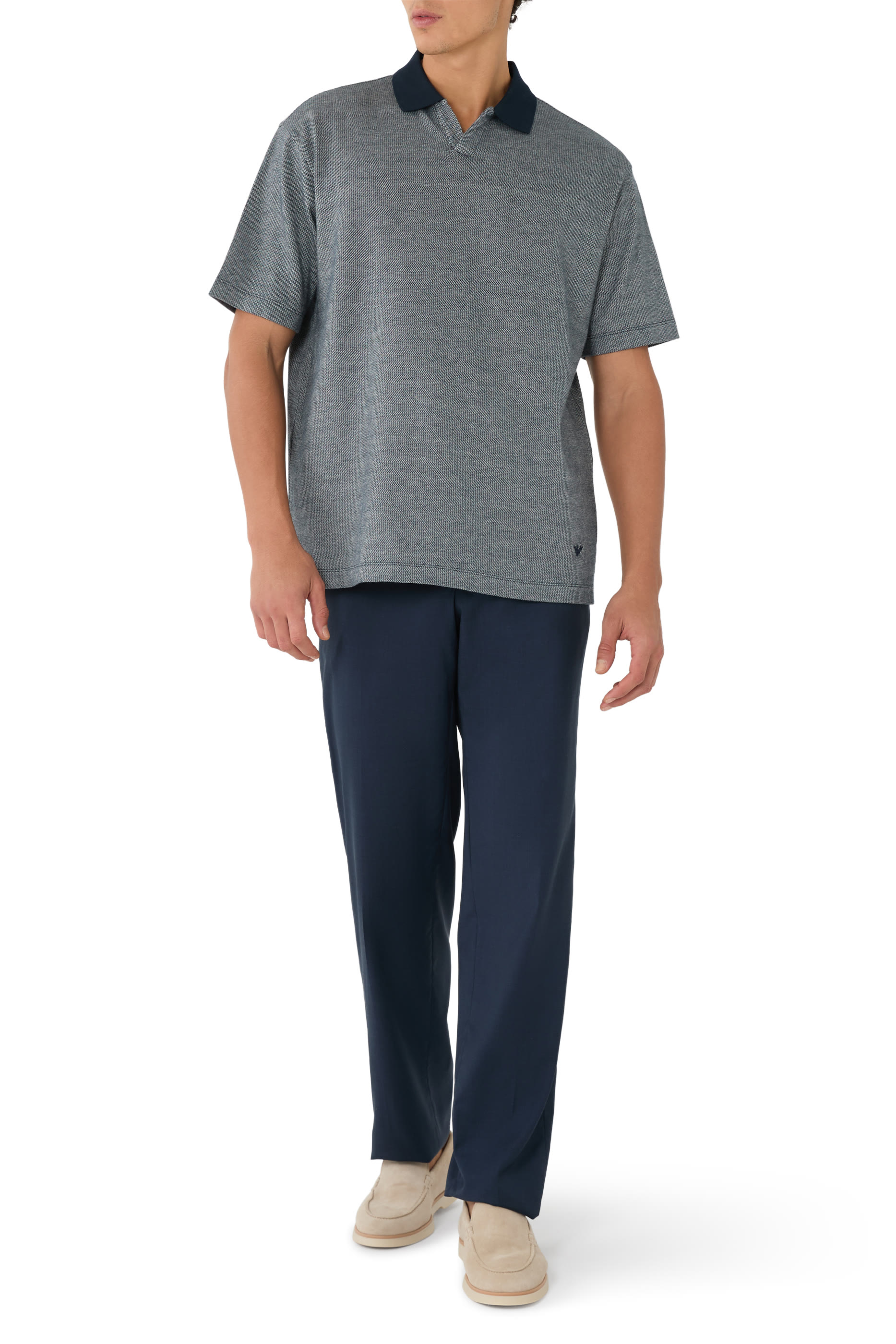  Icon Tropical Light Wool Canvas Trousers