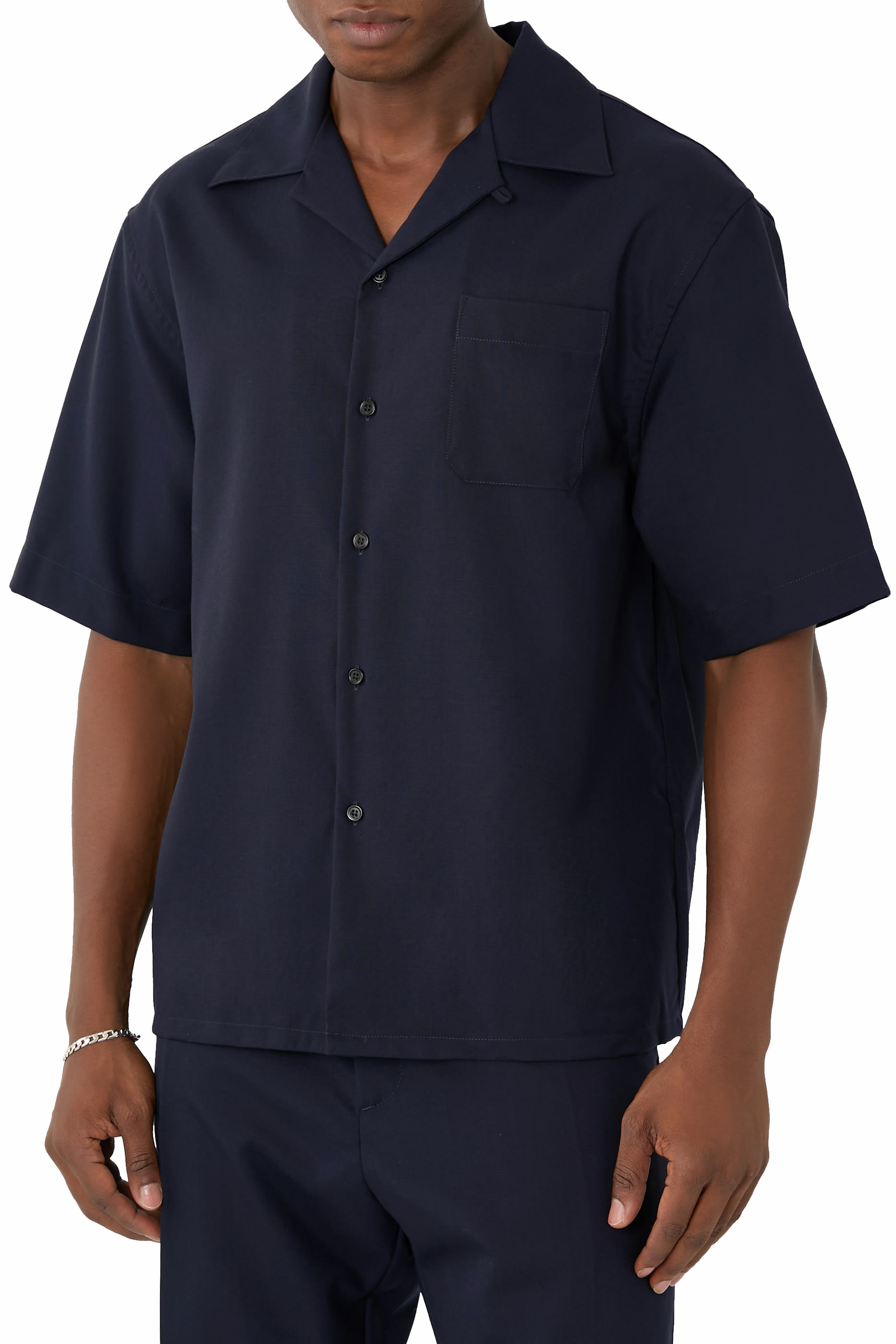Short-Sleeved Bowling Shirt