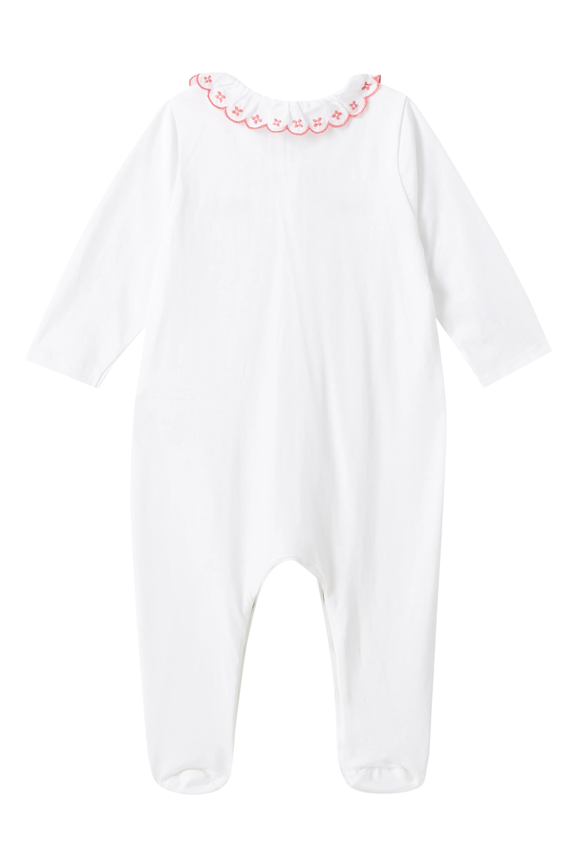 Kids Embroidered Cotton Bodysuit