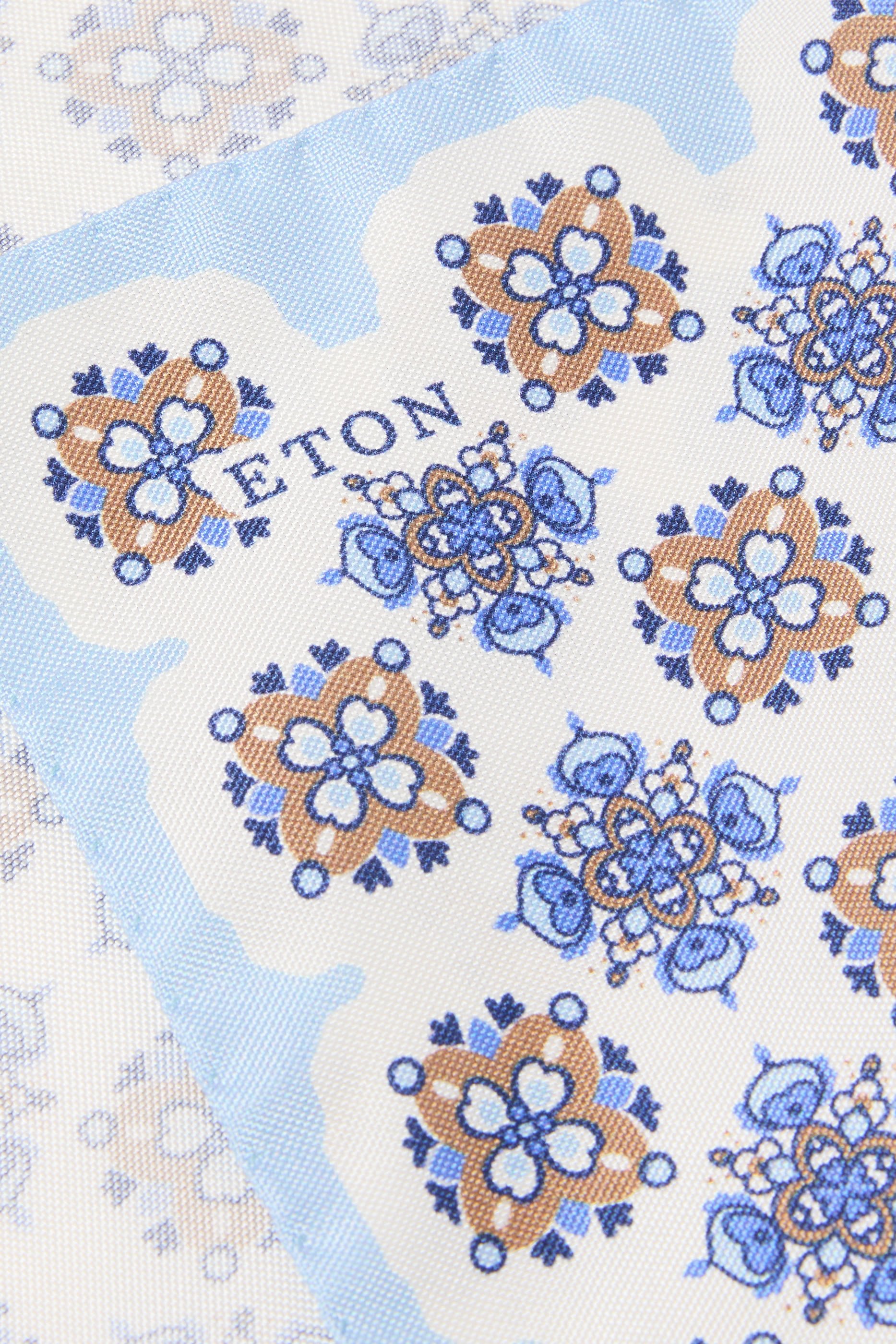 Geometric Silk Pocket Square