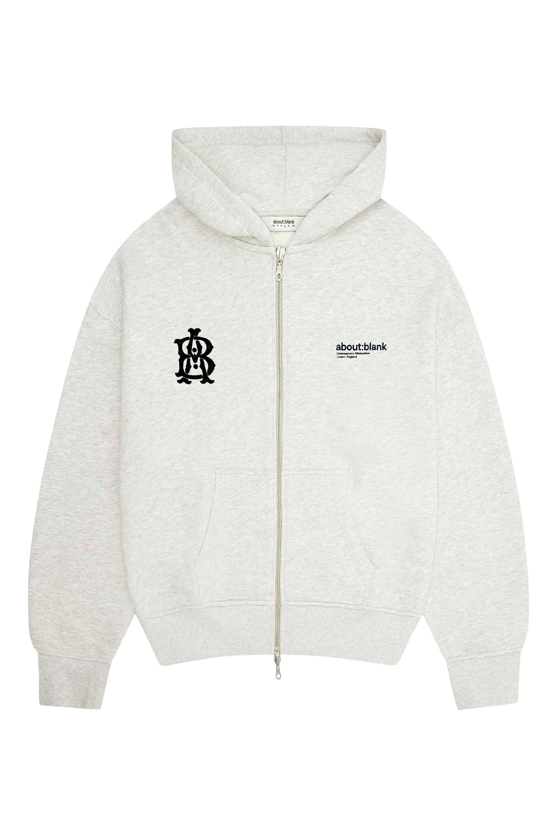 Dual Logo Zip Hoodie 