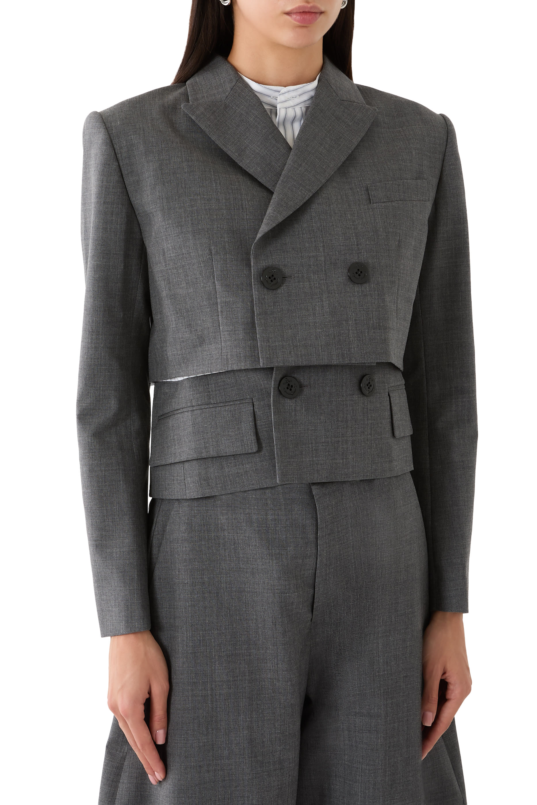 Suiting x Poplin Jacket