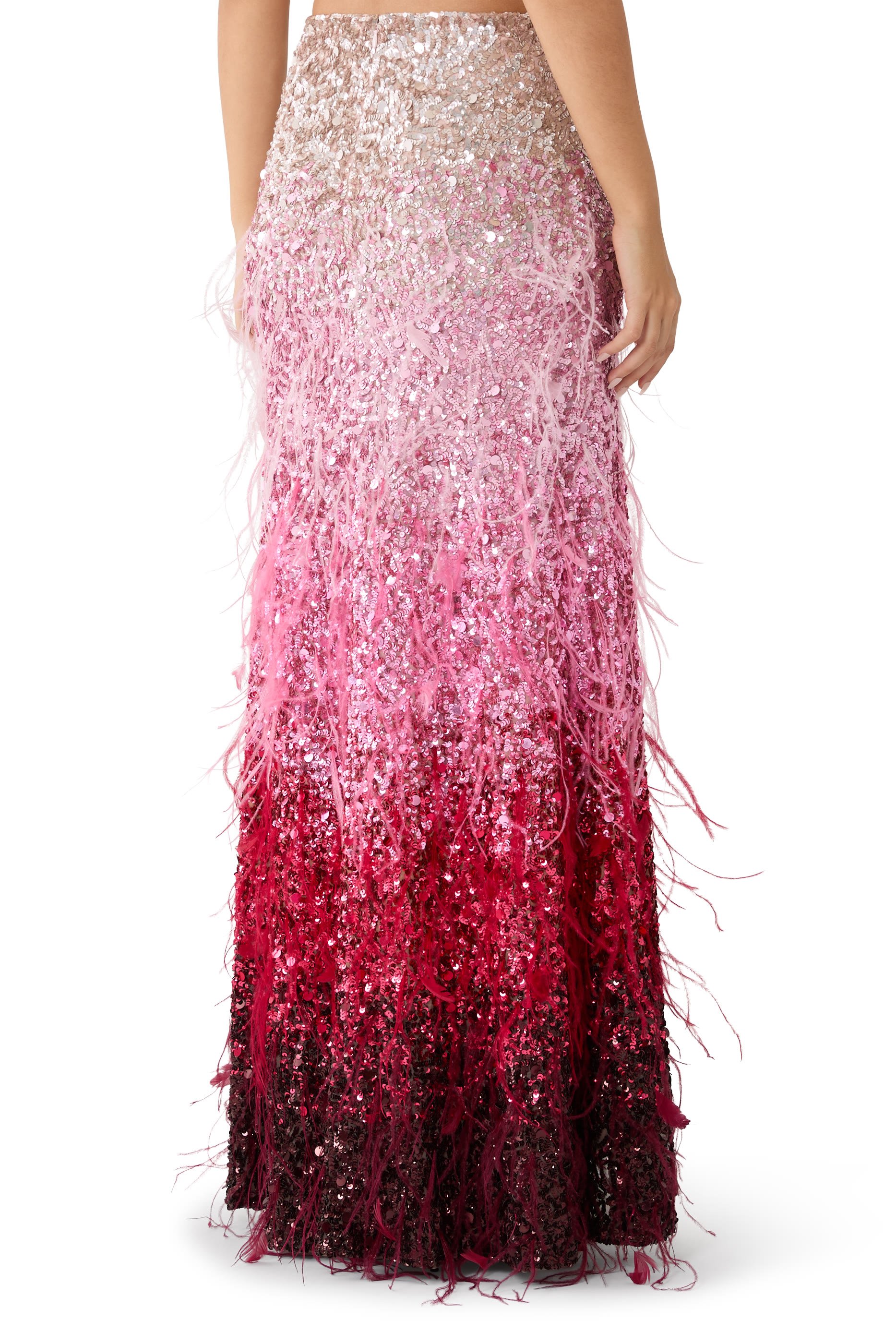 Ashton Feathered Skirt 