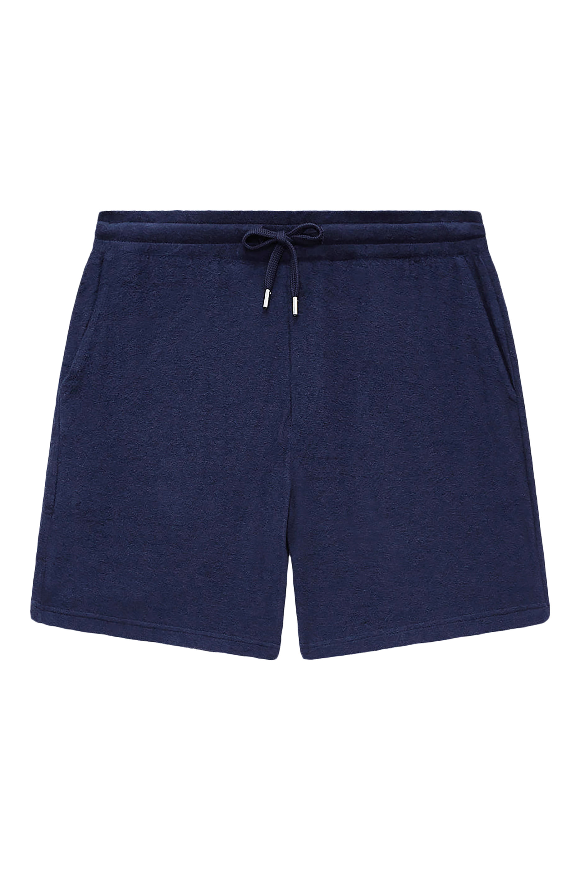 Augusto Terry Cotton Blend Shorts