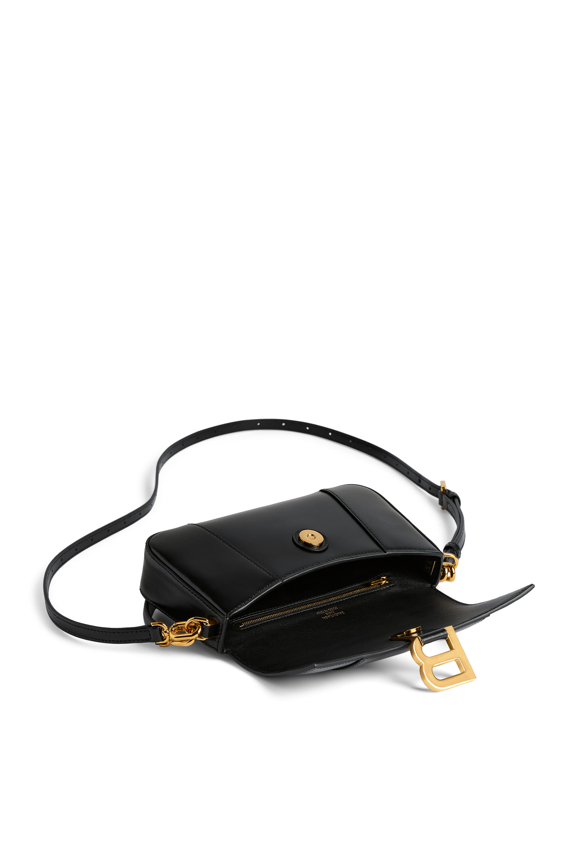 Hourglass Small Leather Handbag