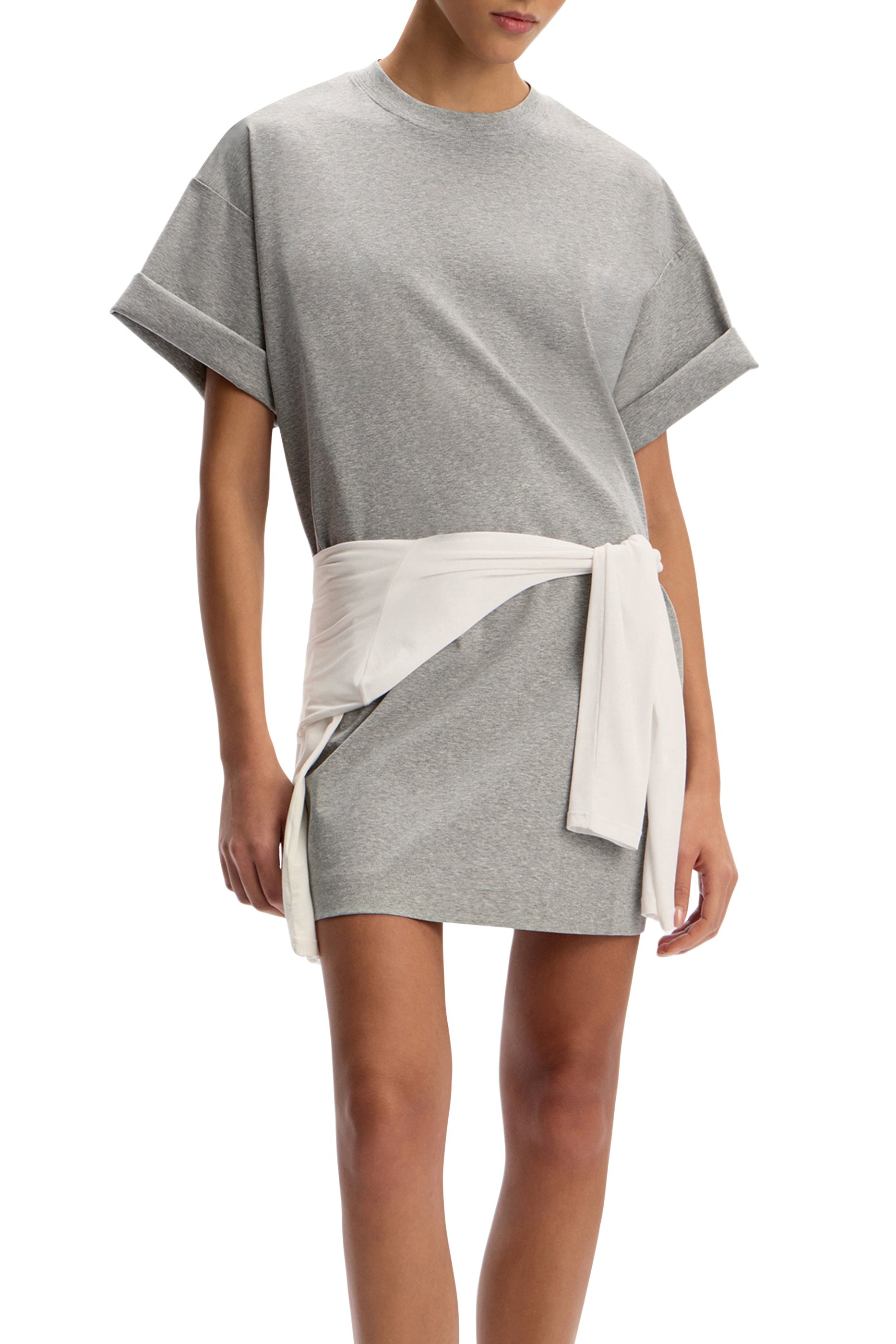 Mercerised Cotton T-Shirt Dress